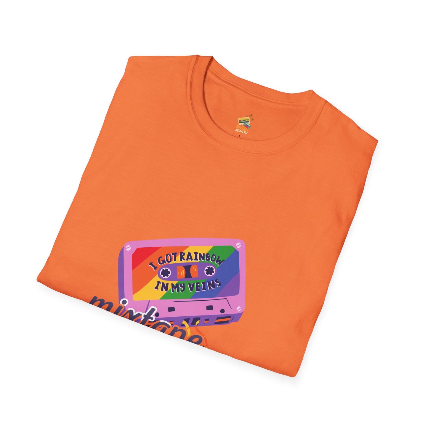 Raised on Boybands & Burnt CDs – Unisex T-Shirt– 90s Nostalgia Unisex Tee| Gift for Walkman Fans, Vintage Style Tee, Casual Wear, Concert Outfit, Unisex Apparel - Mixtape Hearts