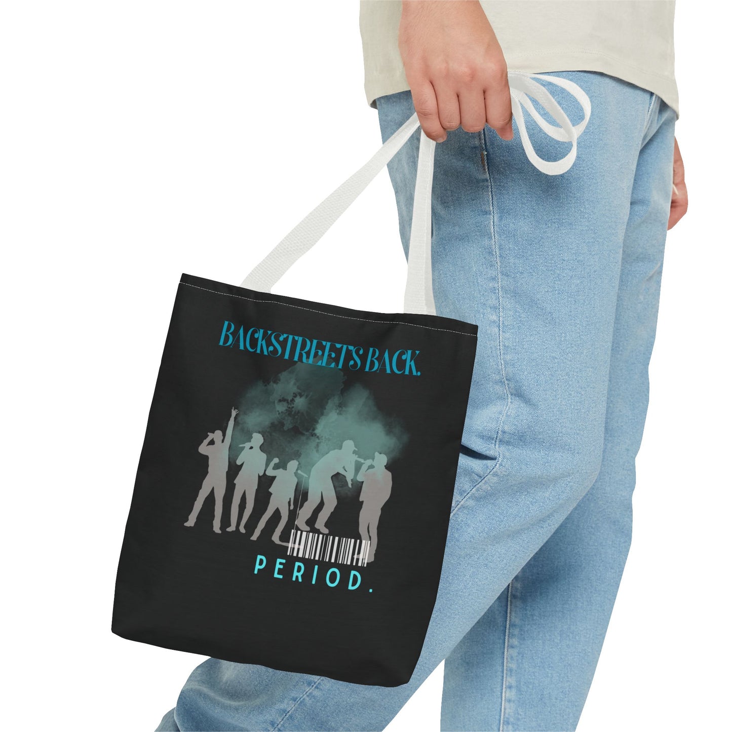 Tote Bag - Retro 90s Boyband Backstreet's Back Design - Mixtape Hearts