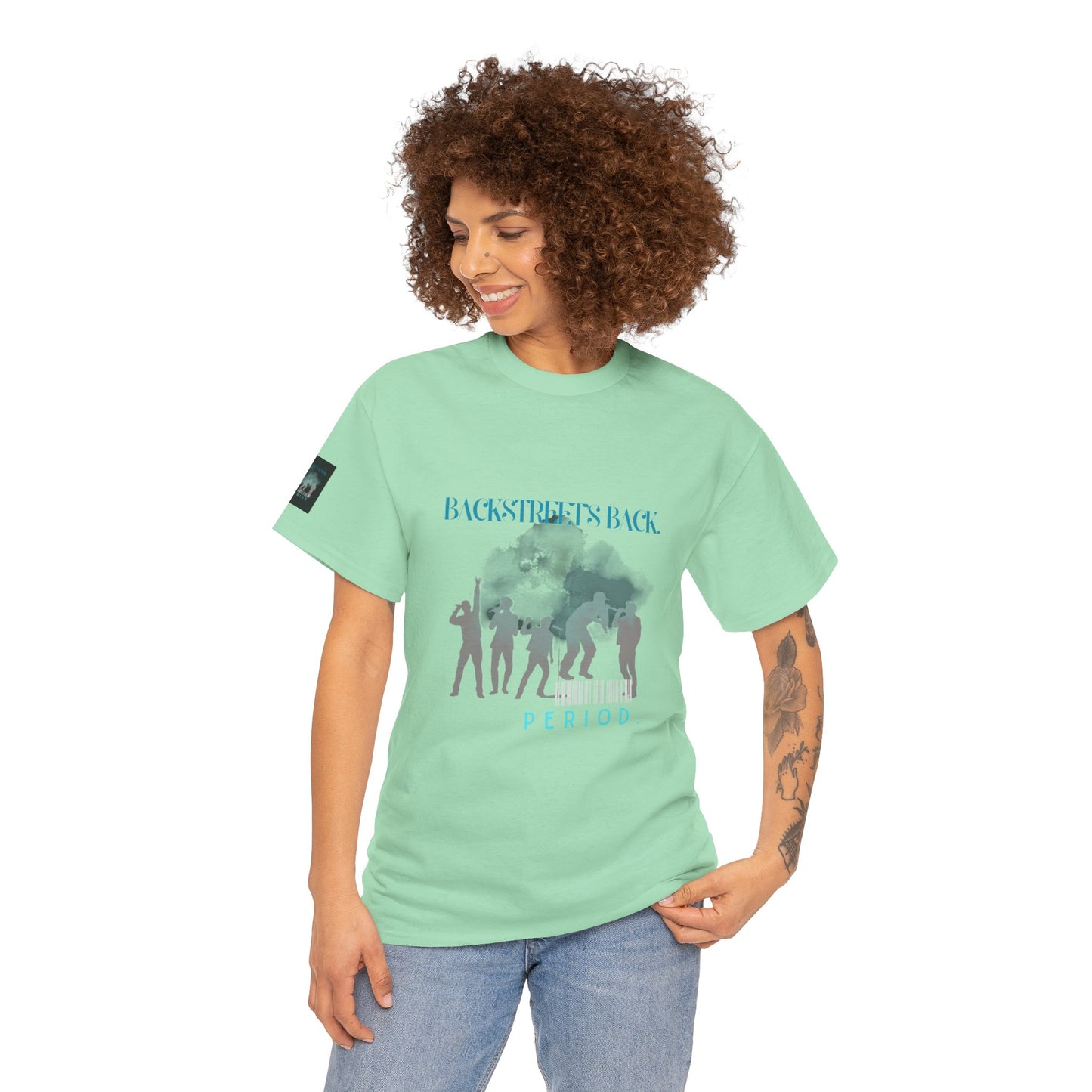90s Pop Nostalgia Unisex Tee - Backstreet's Back Design - Mixtape Hearts