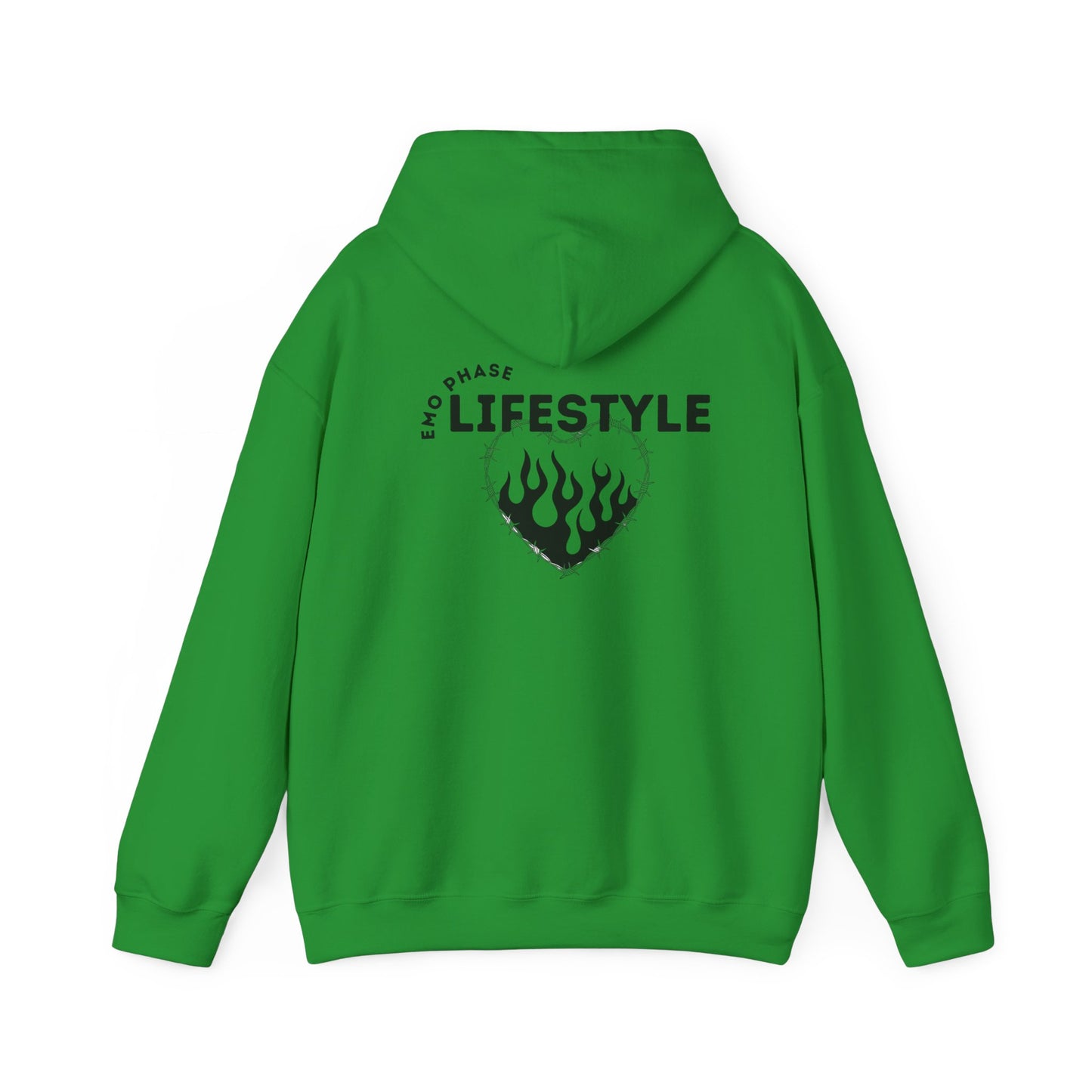 Emo Phase Lifestyle – Cozy Hoodie– Cozy Throwback Hoodie – Cozy Retro Hoodie – Stylish Streetwear, Cozy Layering Piece, Unique Graphic Hoodie