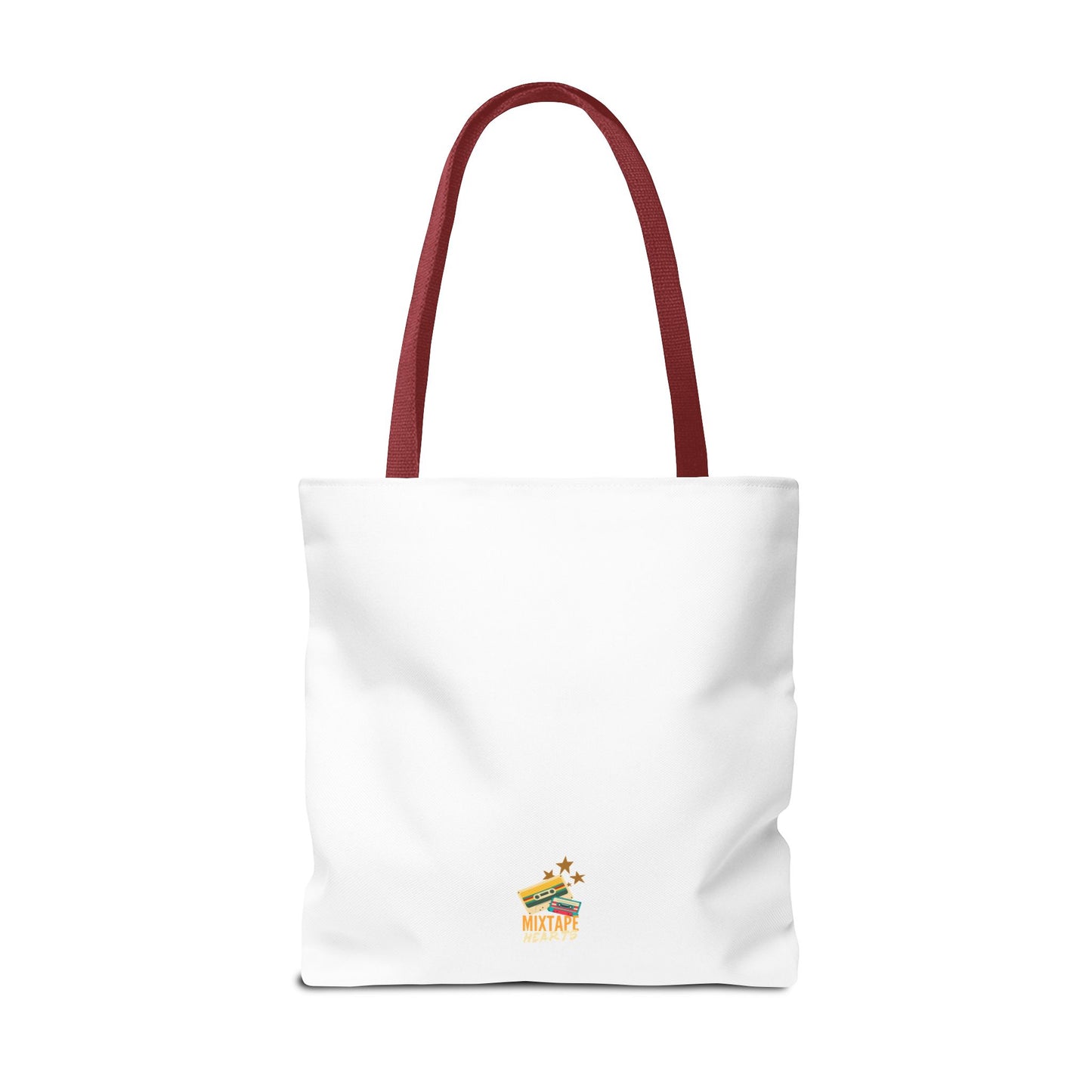 “I’m Just a Kid” Emotional Baggage Tote, Fun Kids Tote, Birthday Gift, School Bag, Everyday Essentials, AOP Design - Mixtape Hearts