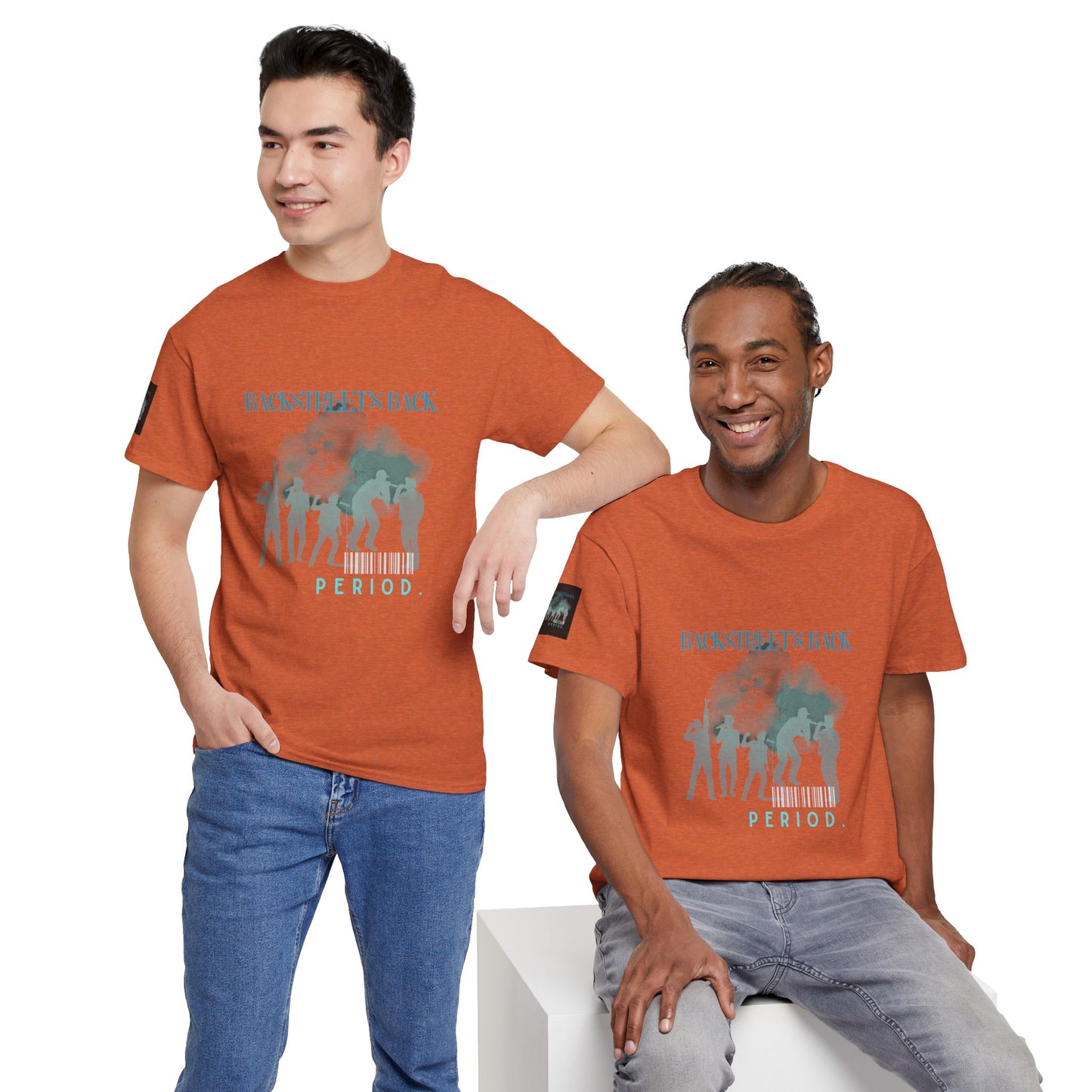 90s Pop Nostalgia Unisex Tee - Backstreet's Back Design - Mixtape Hearts