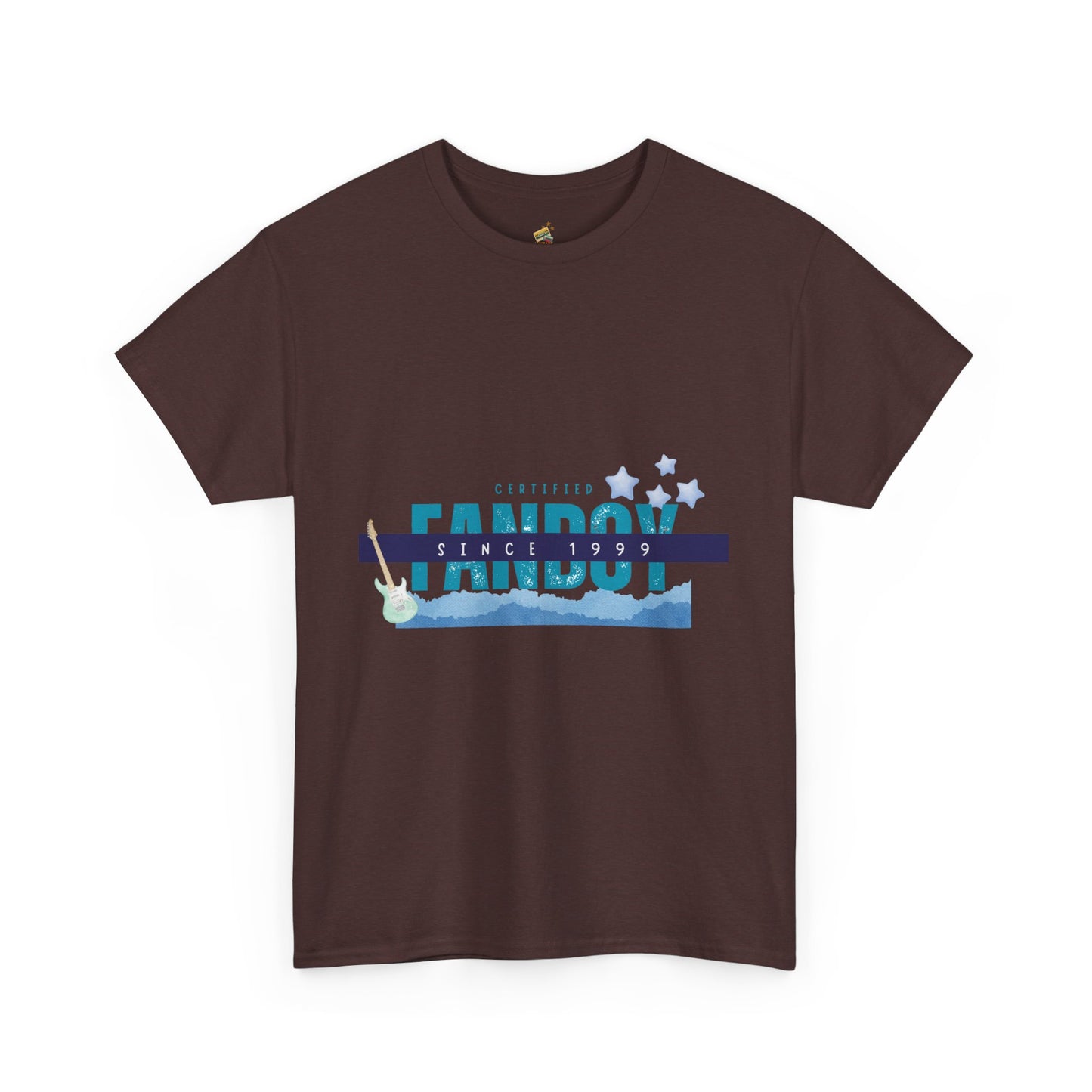 Certified Fanboy Since 1999 – Retro Pop Music Tee, Casual Tee, Graphic T-Shirt, Gift for Fans, Summer Wear, Everyday Comfort - Mixtape Hearts