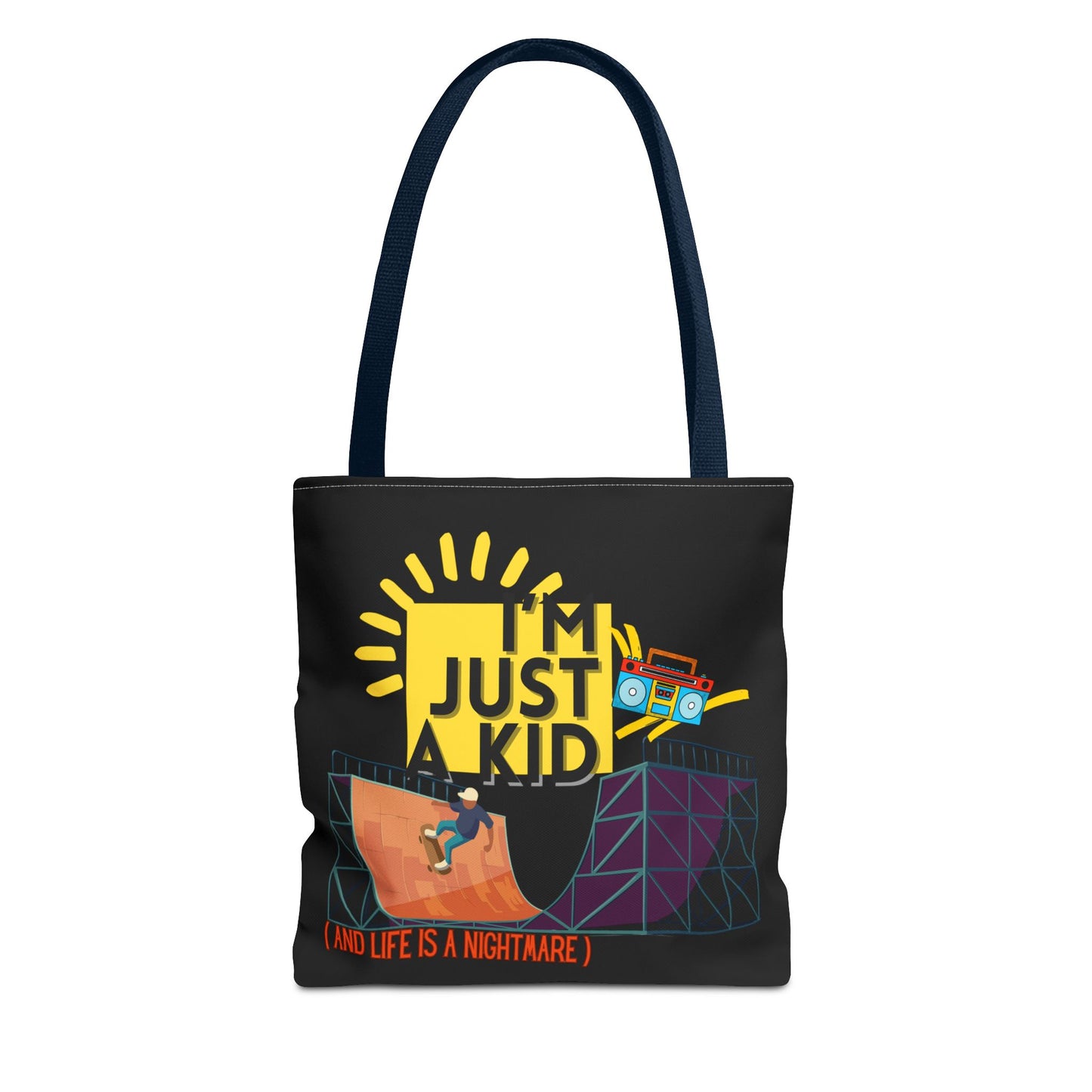 “I’m Just a Kid” Emotional Baggage Tote - Mixtape Hearts