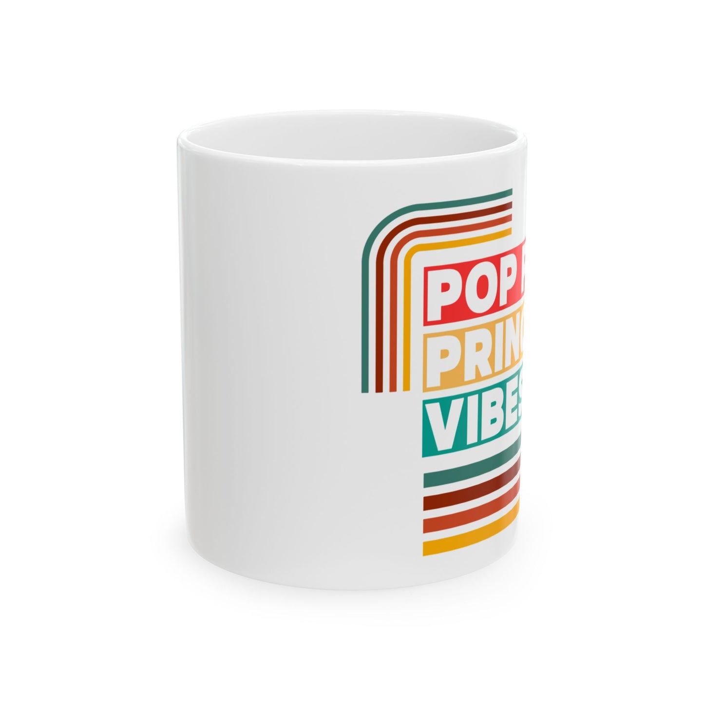Pop Punk Princess Vibes – Y2K Scene Girl Mug– Retro Music Lover Mug – Nostalgic Fangirl Mug– Vintage 90s Coffee Mug - Fun Coffee Cup for Moms, Gifts for Mother's Day, Personalized Drinkware, Funny Mama Mug, Everyday Use - Mixtape Hearts