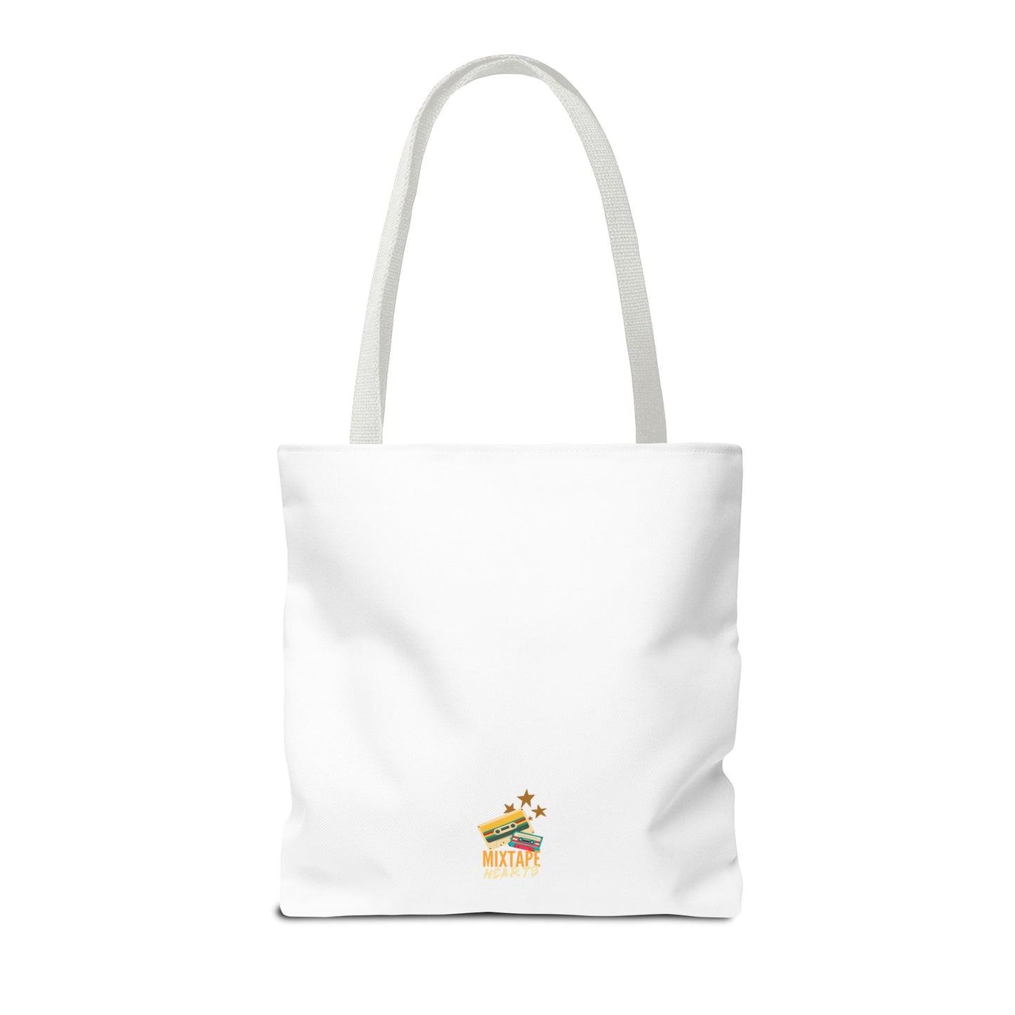 Certified Fanboy Since 1999 – Pop Music Tote Bag– Nostalgic Music Tote, Cute Tote, Gift for Fangirls, Fan Merchandise, Artsy Bag, AOP Design - Mixtape Hearts