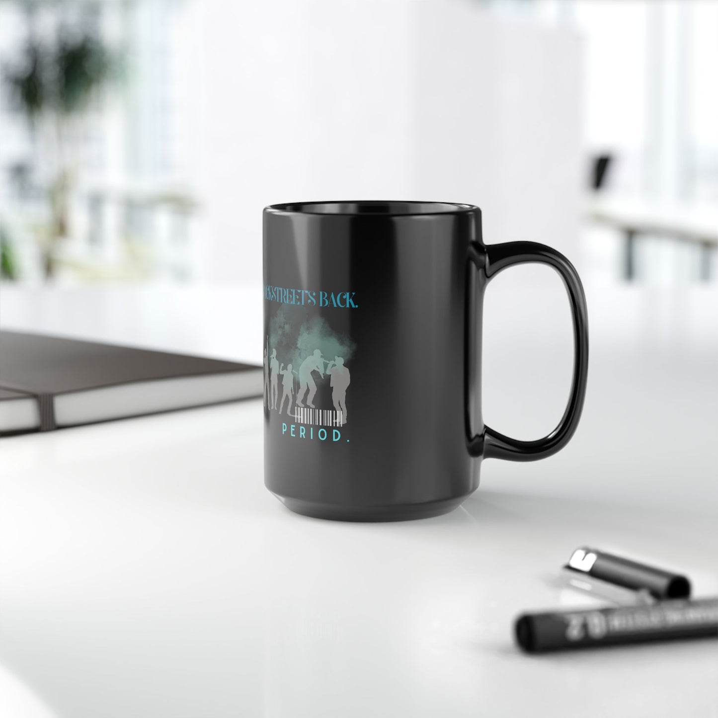 Mug 90s Boyband Backstreet Boys - Backstreet's Back Pop Nostalgic Chill - Mixtape Hearts