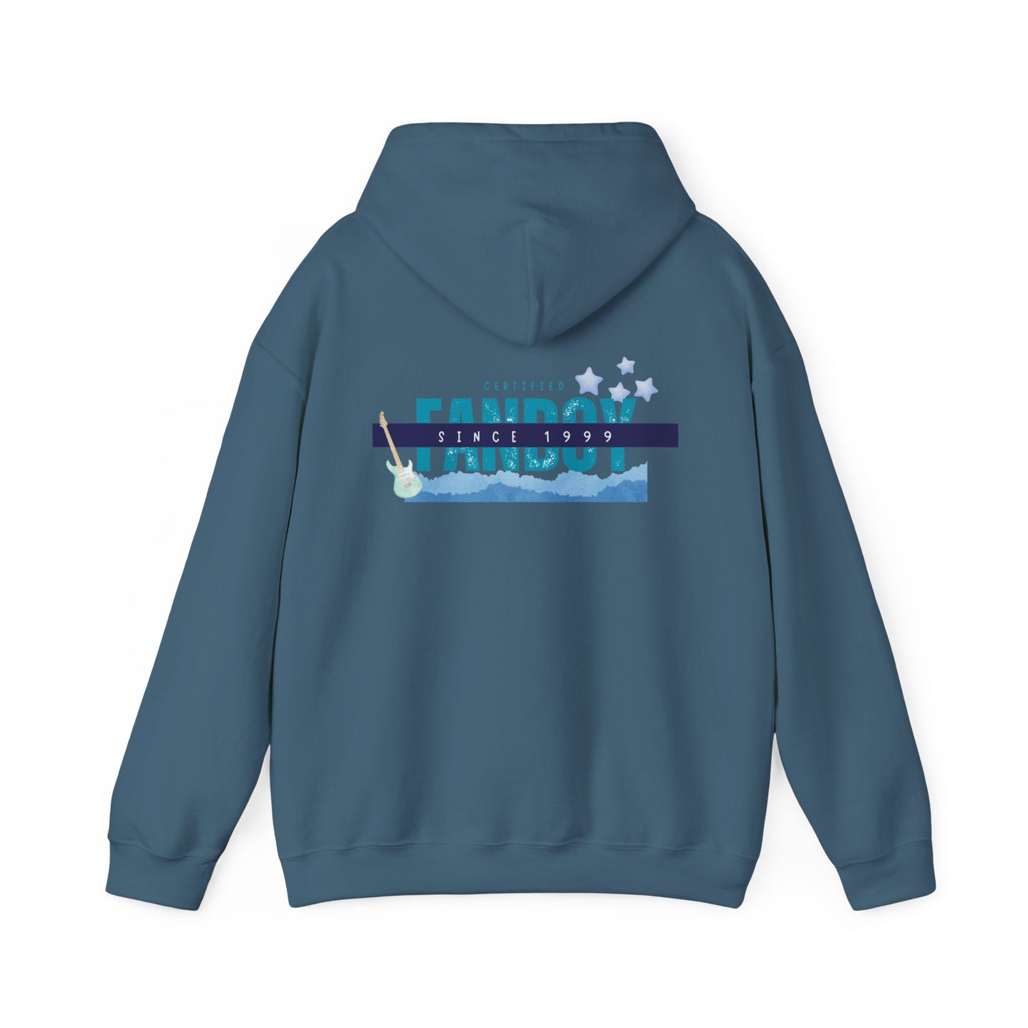 Certified Fanboy Since 1999 – Cozy Throwback Hoodie – Cozy Retro Hoodie – Stylish Streetwear, Cozy Layering Piece, Unique Graphic Hoodie - Mixtape Hearts