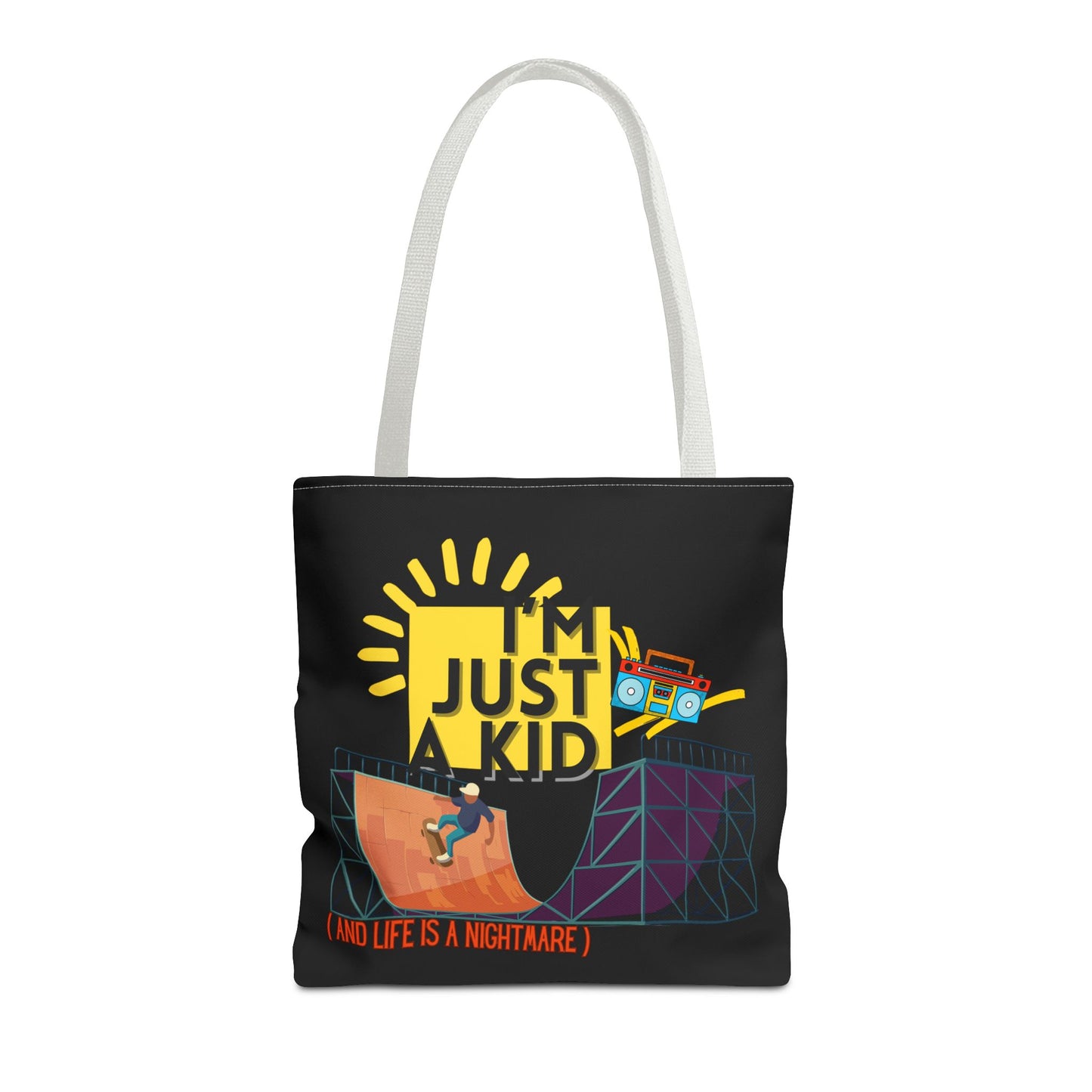 “I’m Just a Kid” Emotional Baggage Tote - Mixtape Hearts