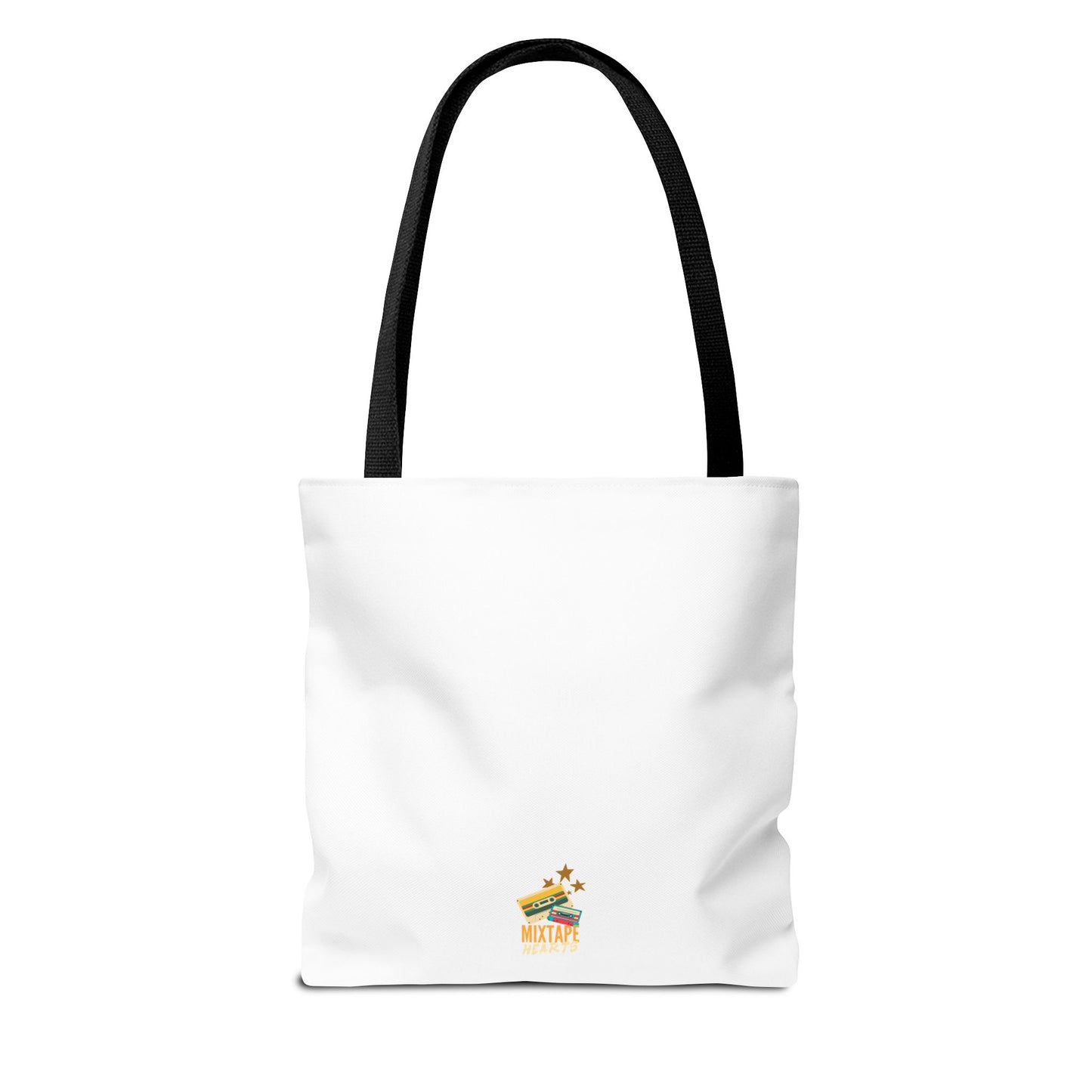 “I’m Just a Kid” Emotional Baggage Tote, Fun Kids Tote, Birthday Gift, School Bag, Everyday Essentials, AOP Design - Mixtape Hearts