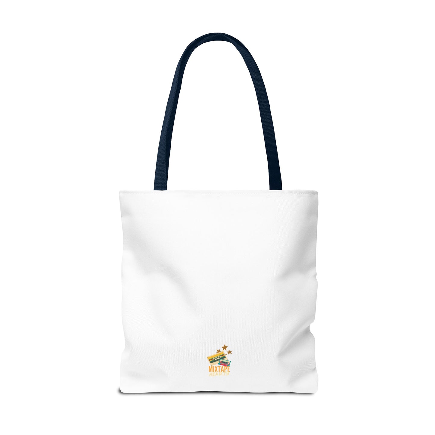 My Playlist Was My Diary – Emotional Era Tote Bag - AOP, Fun and Stylish, Perfect for Music Lovers, Gift for Friends, Everyday Use, Beach Bag, Eco-Friendly - Mixtape Hearts