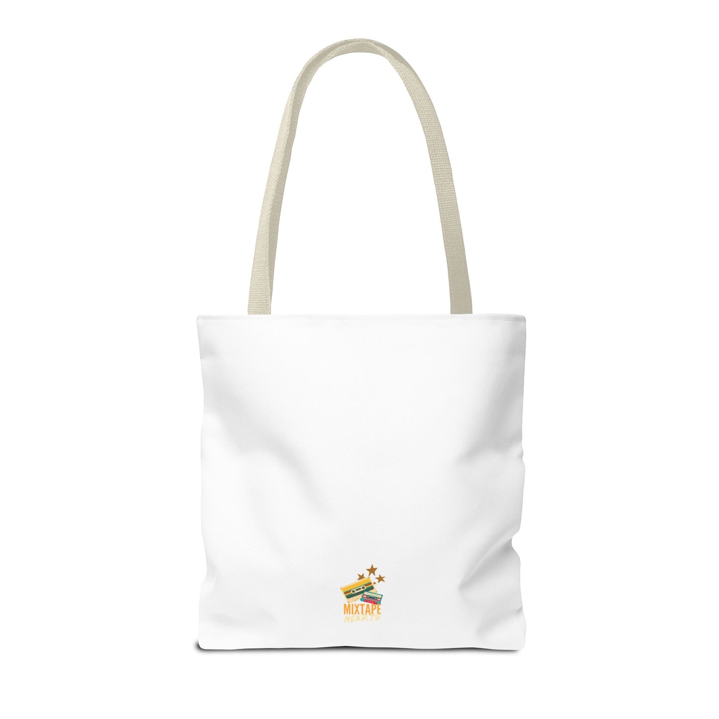 “I’m Just a Kid” Emotional Baggage Tote, Fun Kids Tote, Birthday Gift, School Bag, Everyday Essentials, AOP Design - Mixtape Hearts