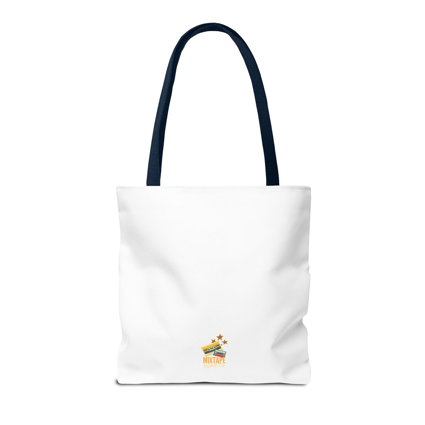 “I’m Just a Kid” Emotional Baggage Tote, Fun Kids Tote, Birthday Gift, School Bag, Everyday Essentials, AOP Design - Mixtape Hearts