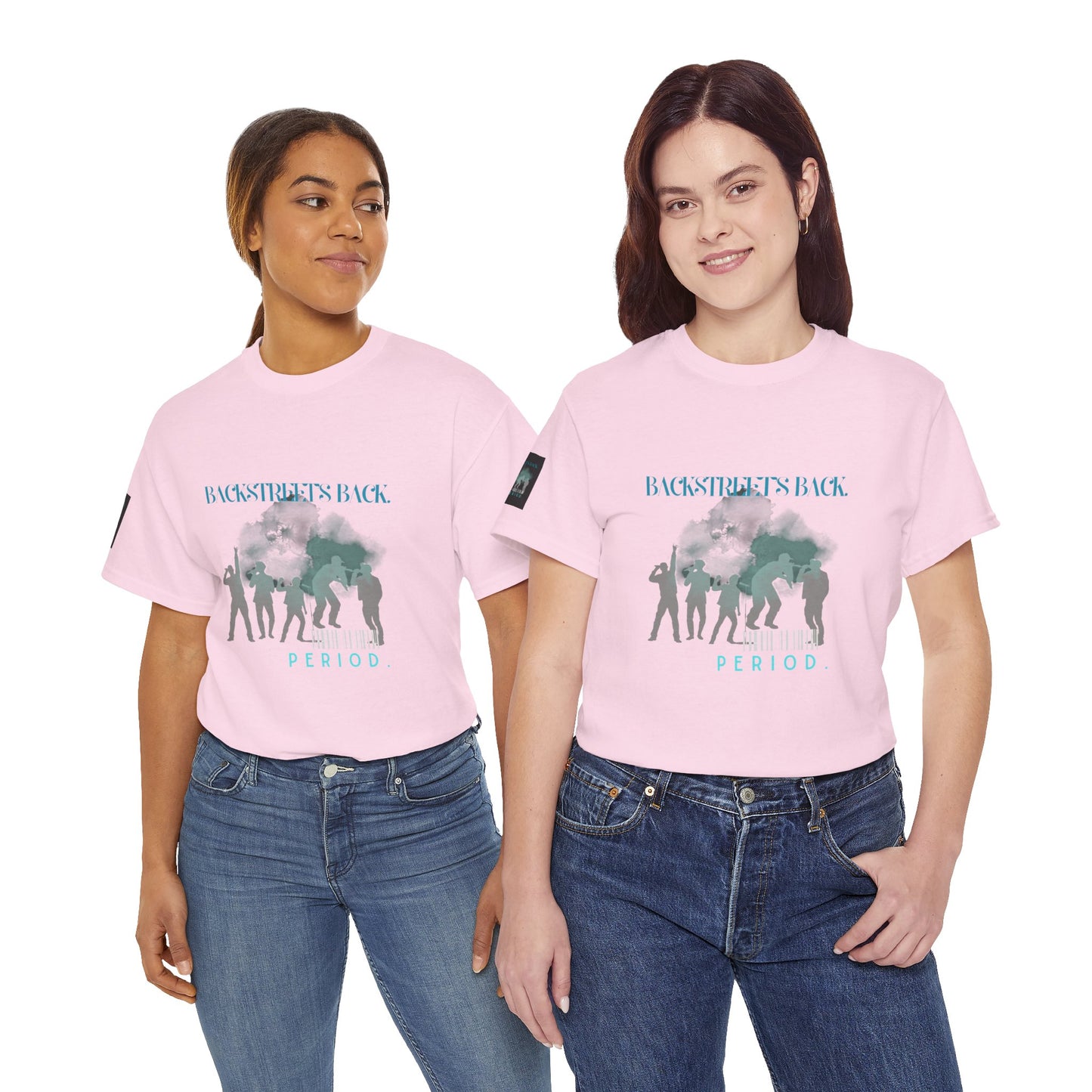 90s Pop Nostalgia Unisex Tee - Backstreet's Back Design - Mixtape Hearts