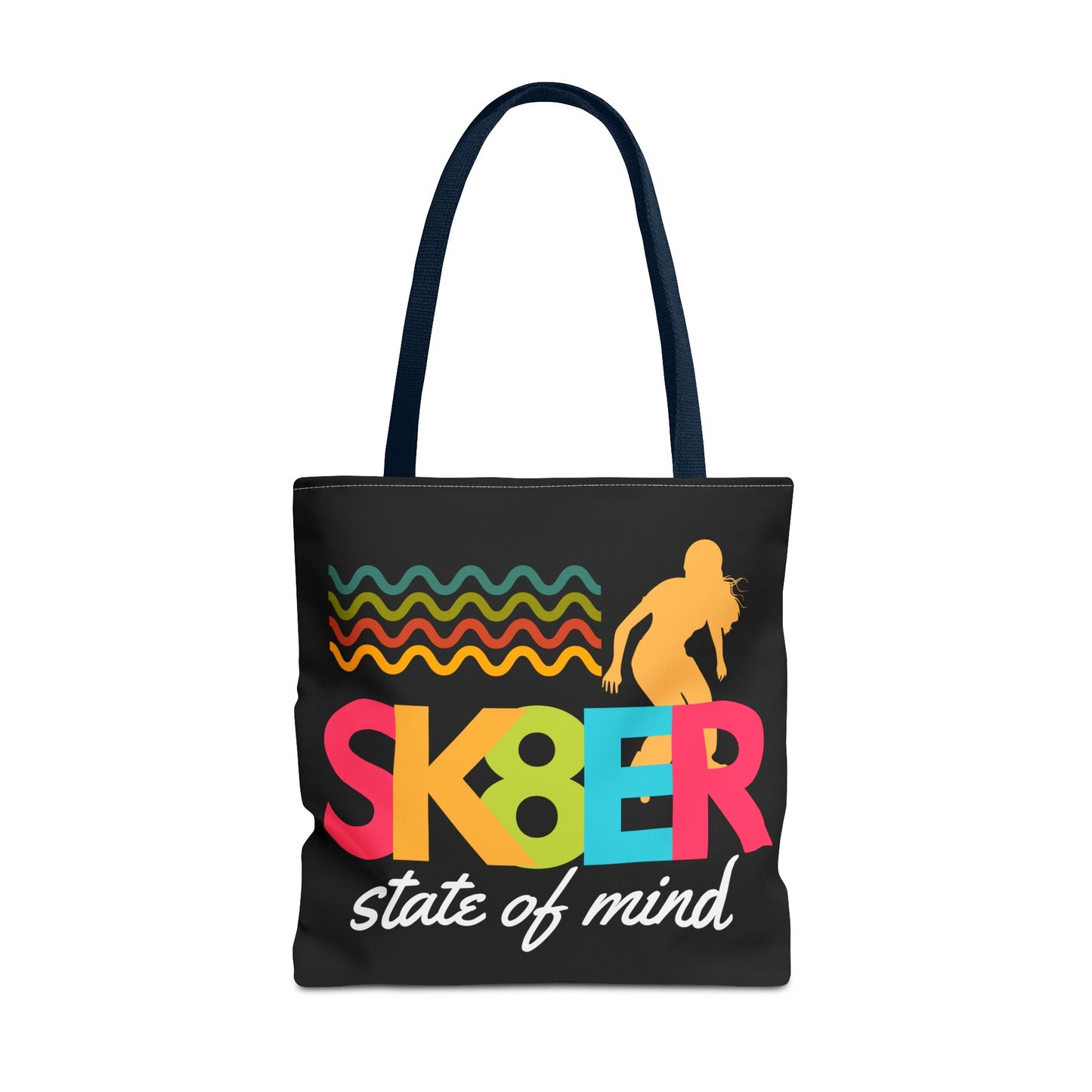 Sk8er State of Mind – Skatecore Tote Bag– Loud & Cute Tote Bag – Emotional Era Tote Bag– Retro Music Tote – Pop Music Tote Bag – Nostalgic Music Tote - Mixtape Hearts