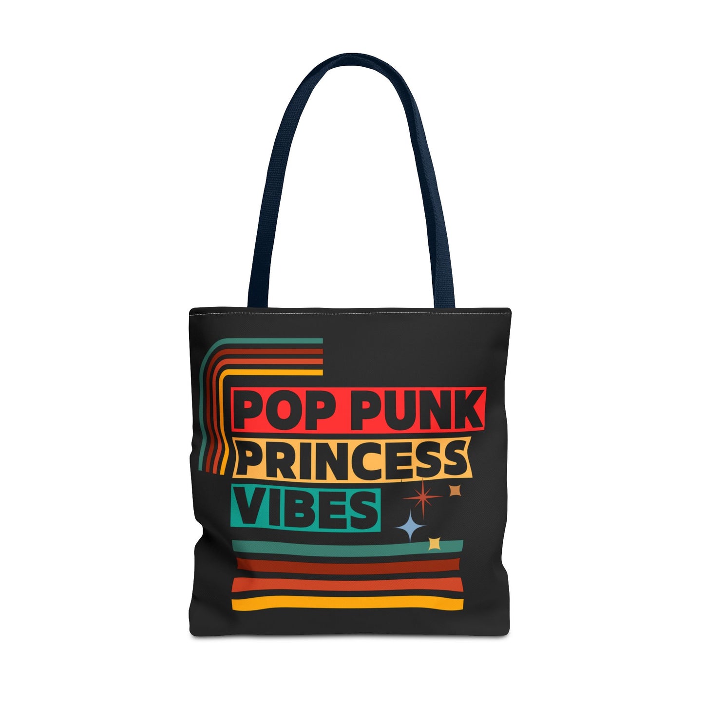 Pop Punk Princess Vibes – Loud & Cute Tote Bag – Emotional Era Tote Bag– Retro Music Tote – Pop Music Tote Bag – Nostalgic Music Tote - Mixtape Hearts