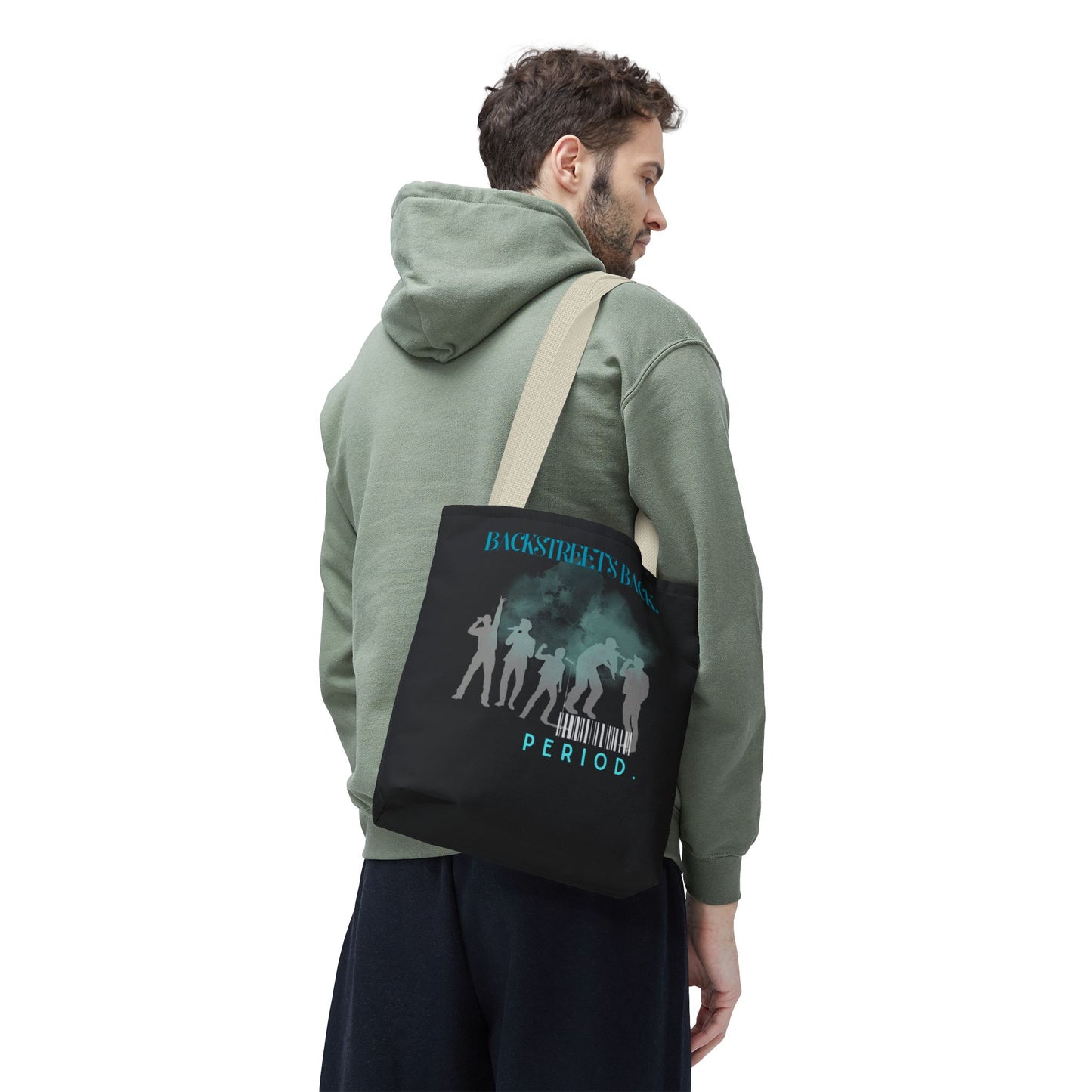 Tote Bag - Retro 90s Boyband Backstreet's Back Design - Mixtape Hearts