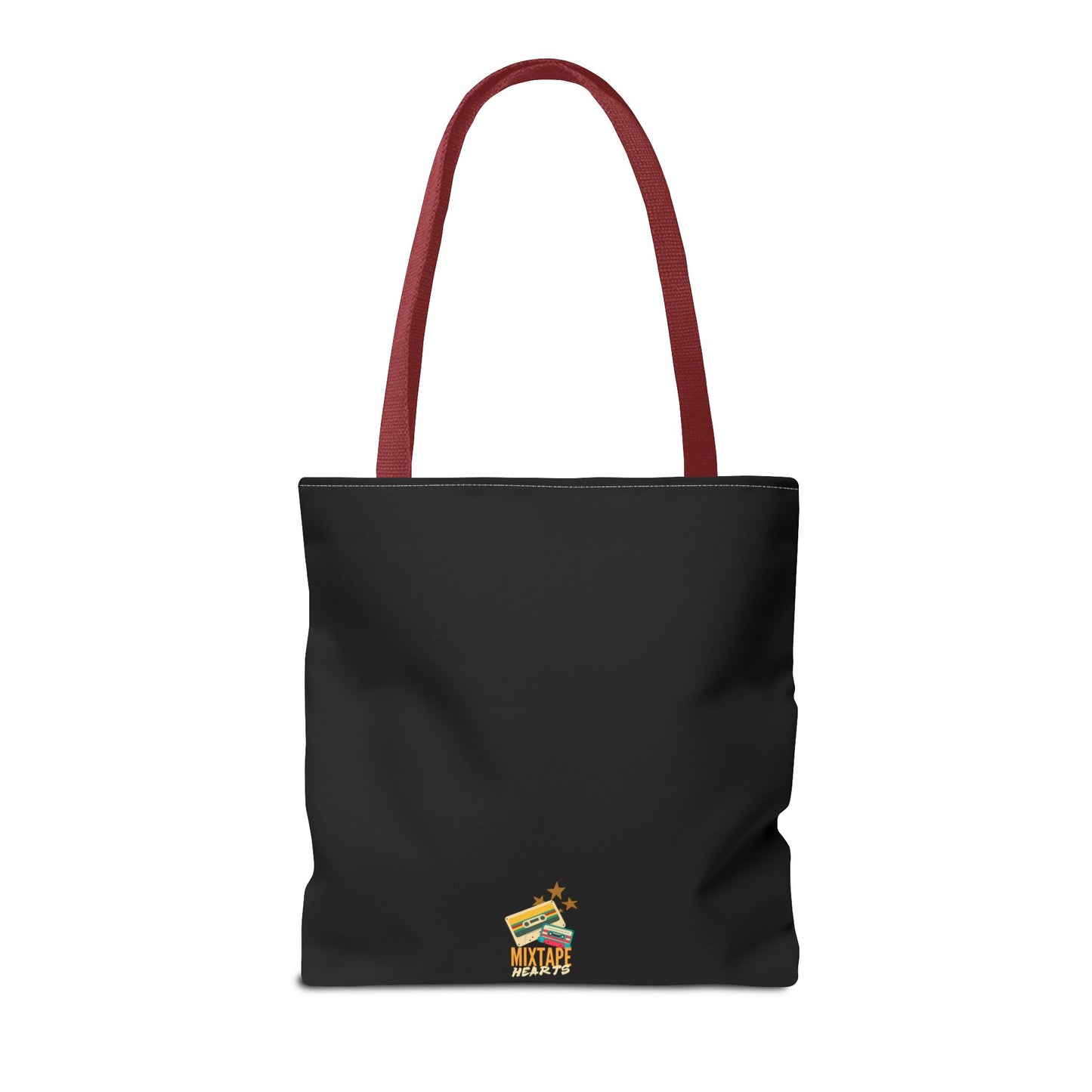 Pop Royalty – Nostalgic Music Tote - Mixtape Hearts