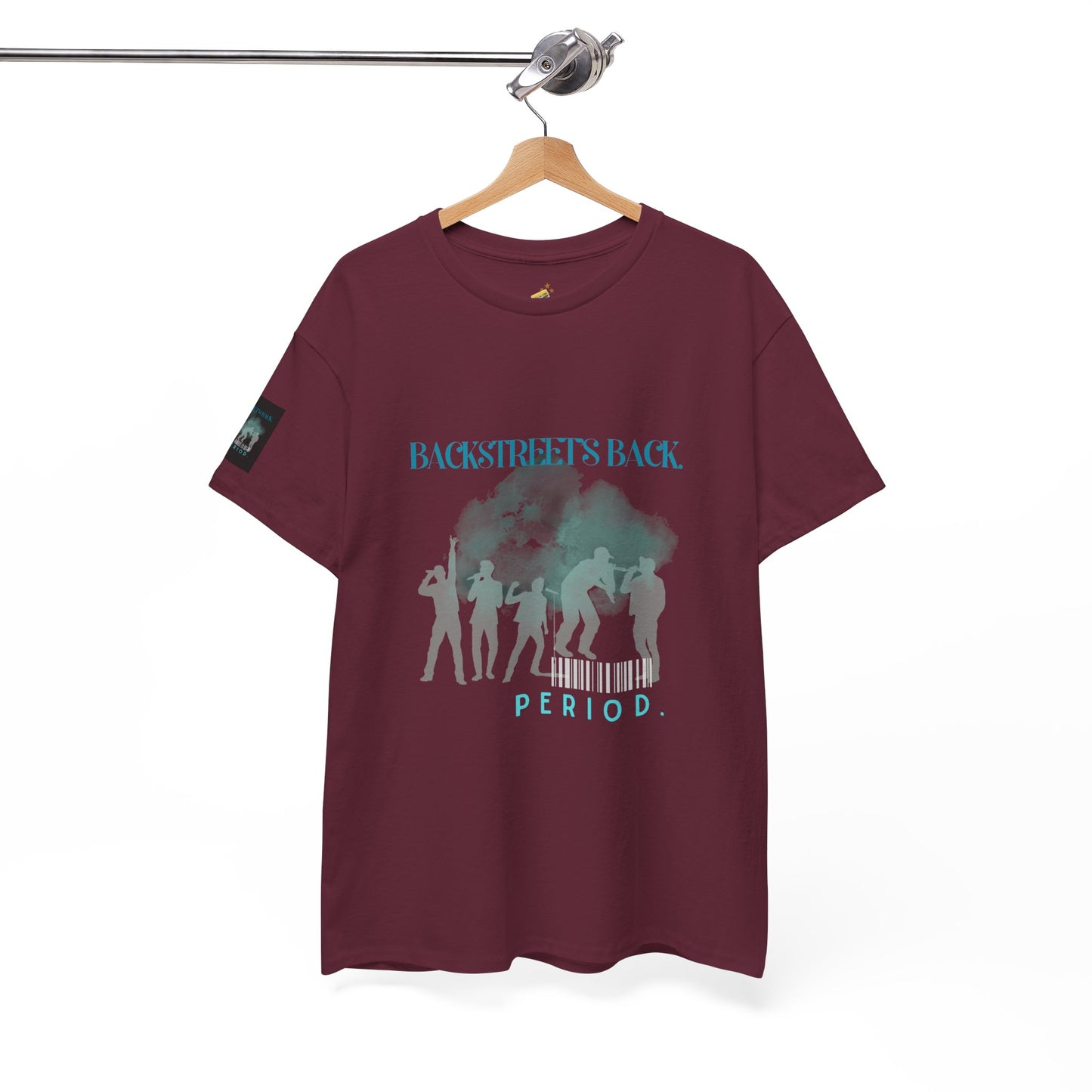 90s Pop Nostalgia Unisex Tee - Backstreet's Back Design - Mixtape Hearts