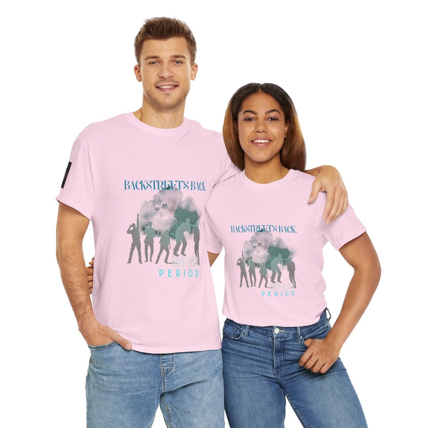 90s Pop Nostalgia Unisex Tee - Backstreet's Back Design - Mixtape Hearts