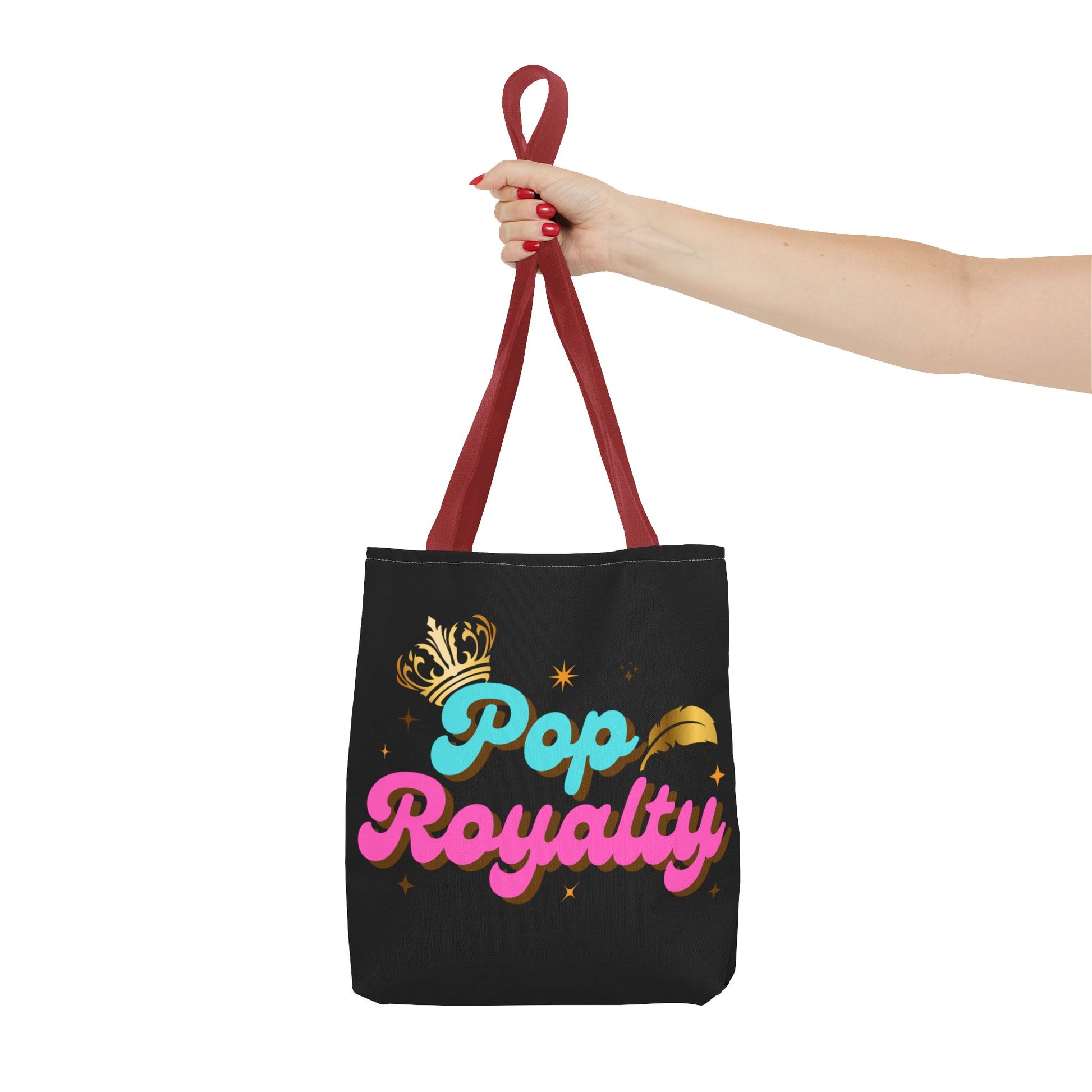 Pop Royalty – Nostalgic Music Tote - Mixtape Hearts