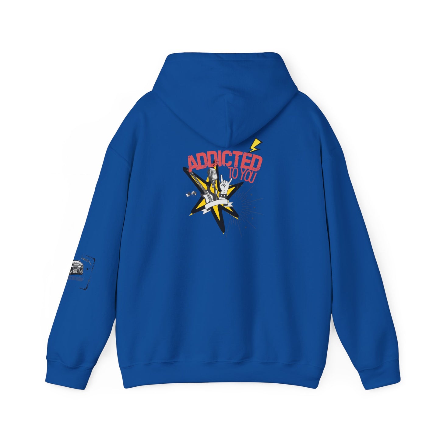 "Addicted to You" – Hoodie for the Lovesick & Lyrical - Addicted to You, Cute Gift for Her, Stylish Streetwear, Cozy Layering Piece, Unique Graphic Hoodie