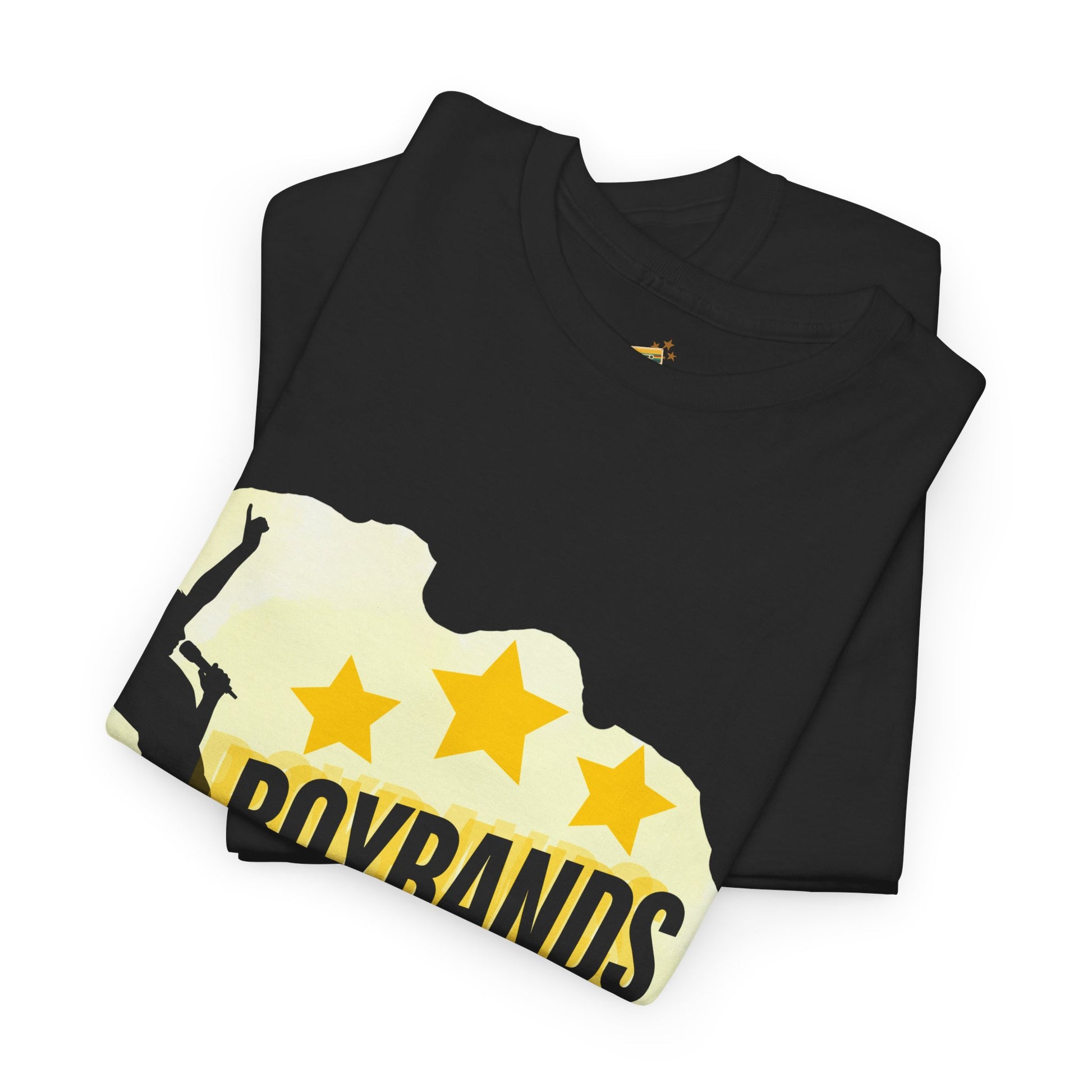Boybands Raised Me Better Than School – Retro Fan Tee – Retro Pop Music Tee, Casual Tee, Graphic T-Shirt, Gift for Fans, Summer Wear, Everyday Comfort - Mixtape Hearts