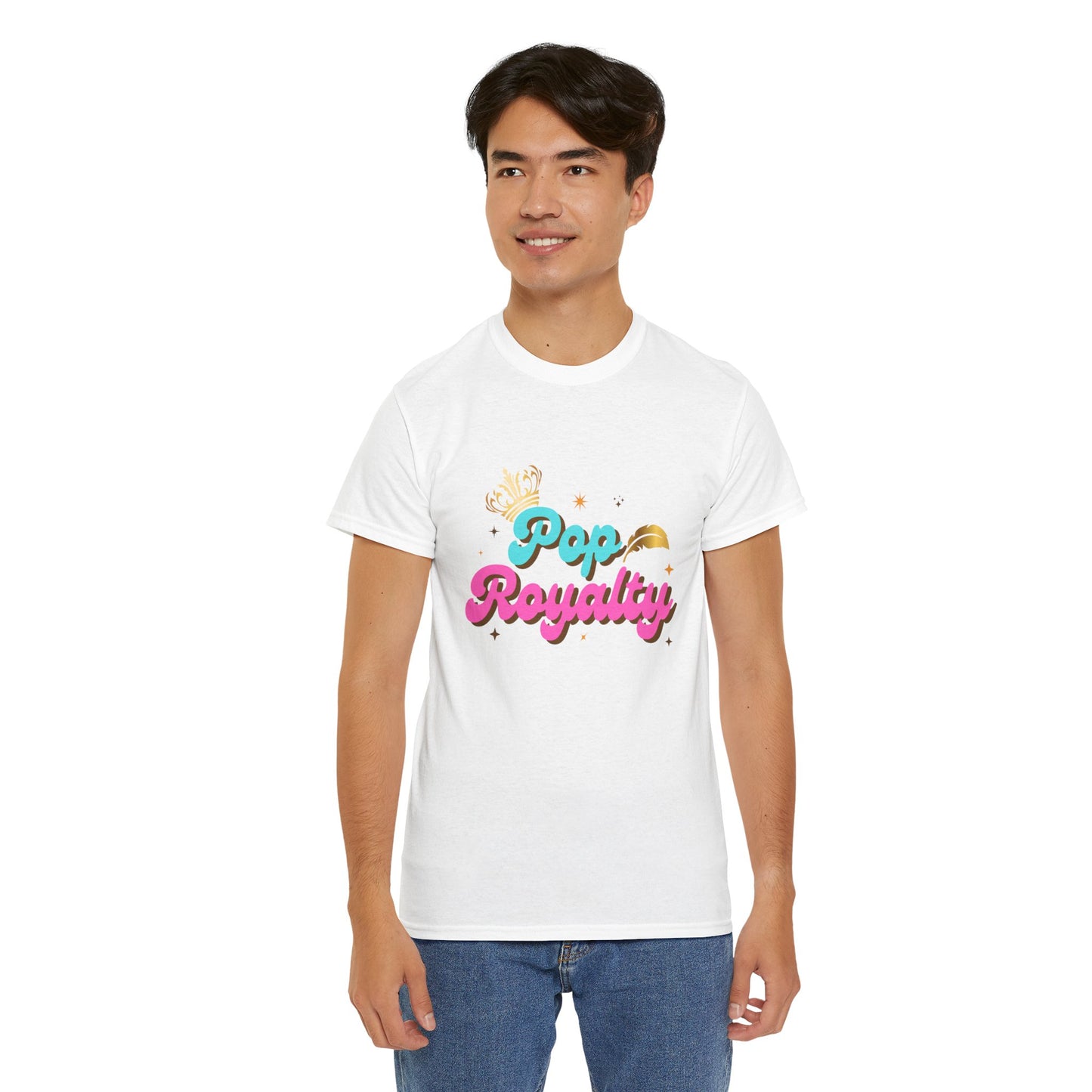 Pop Royalty – Unisex T-Shirt, Retro Pop Music Tee, Casual Tee, Graphic T-Shirt, Gift for Fans, Summer Wear, Everyday Comfort