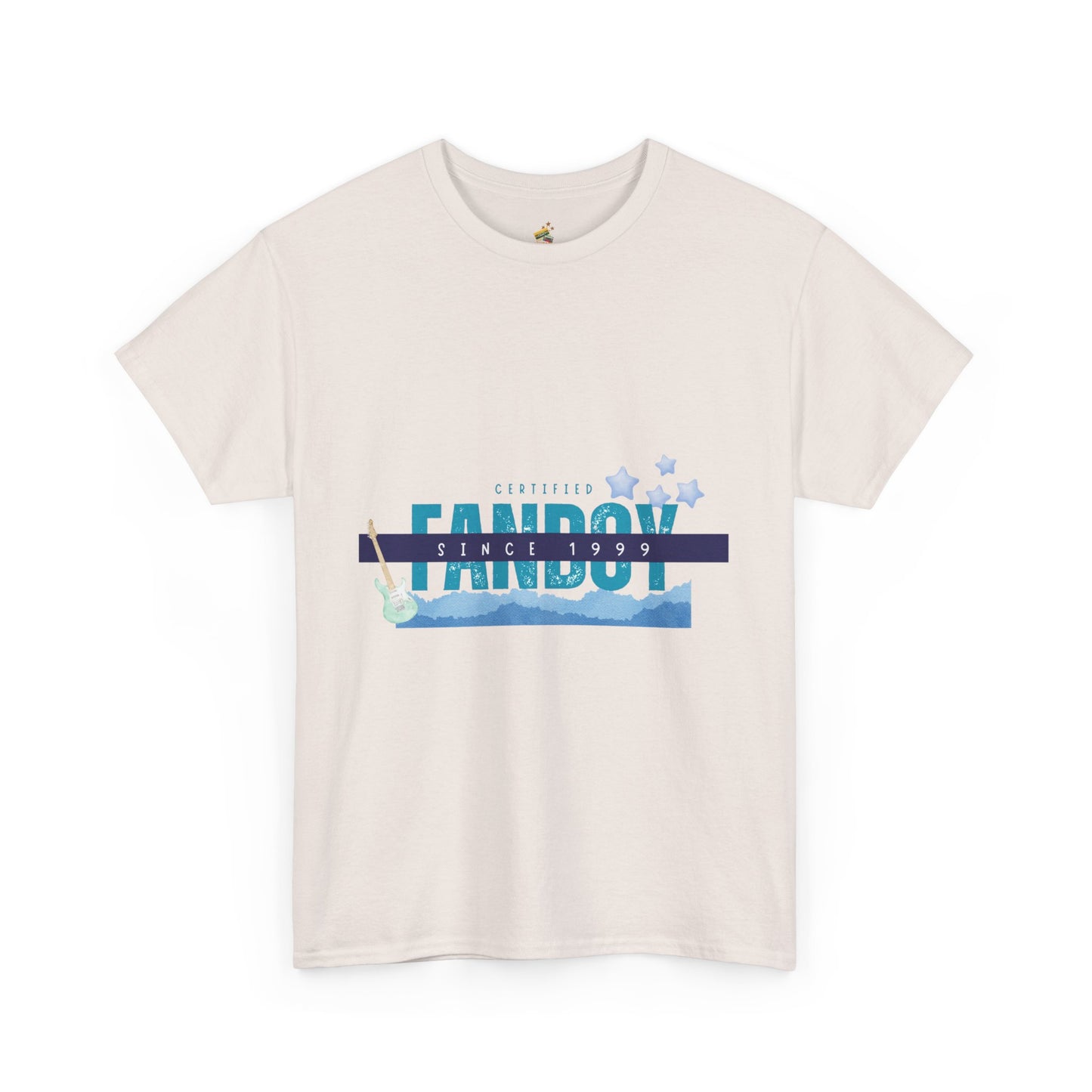 Certified Fanboy Since 1999 – Retro Pop Music Tee, Casual Tee, Graphic T-Shirt, Gift for Fans, Summer Wear, Everyday Comfort - Mixtape Hearts