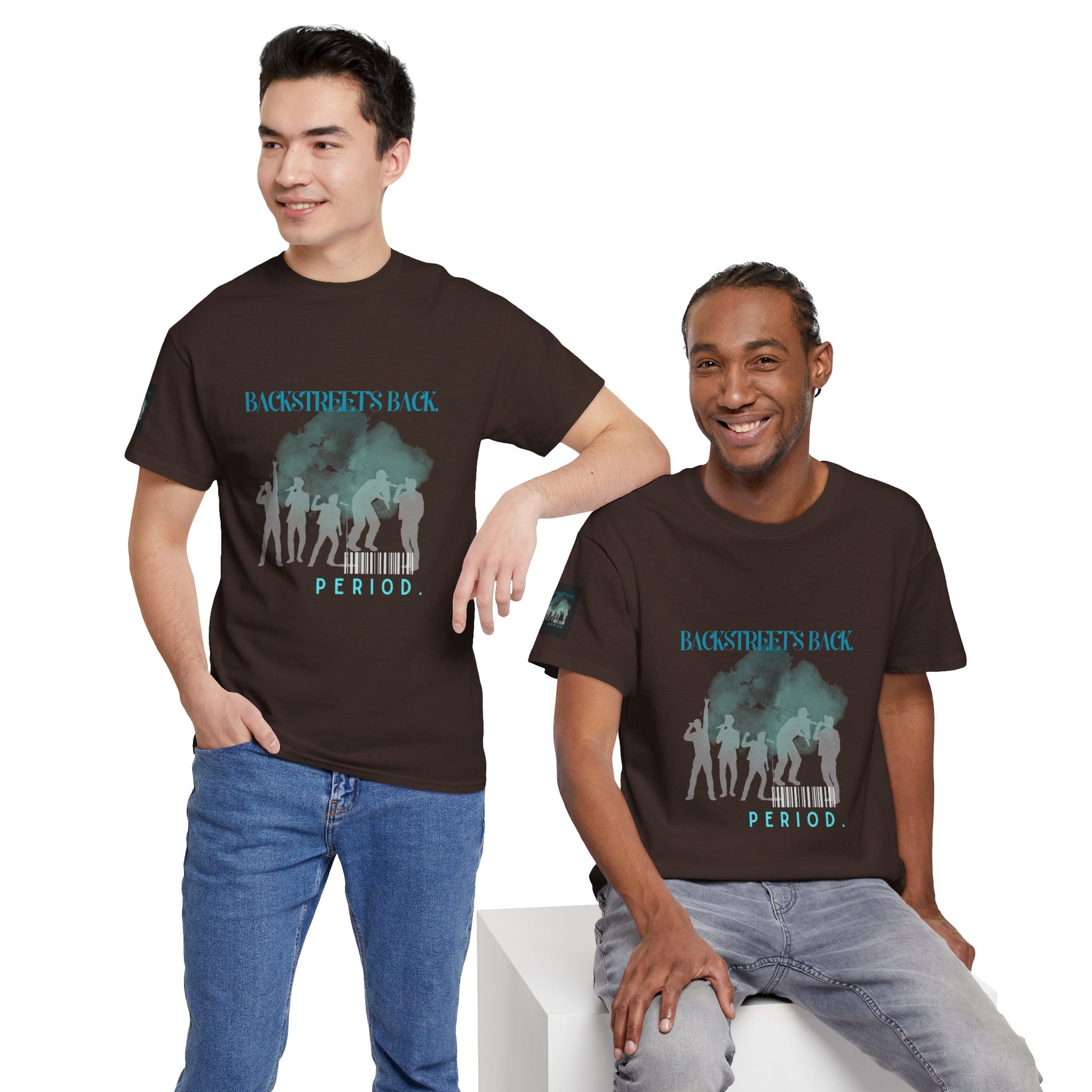 90s Pop Nostalgia Unisex Tee - Backstreet's Back Design - Mixtape Hearts