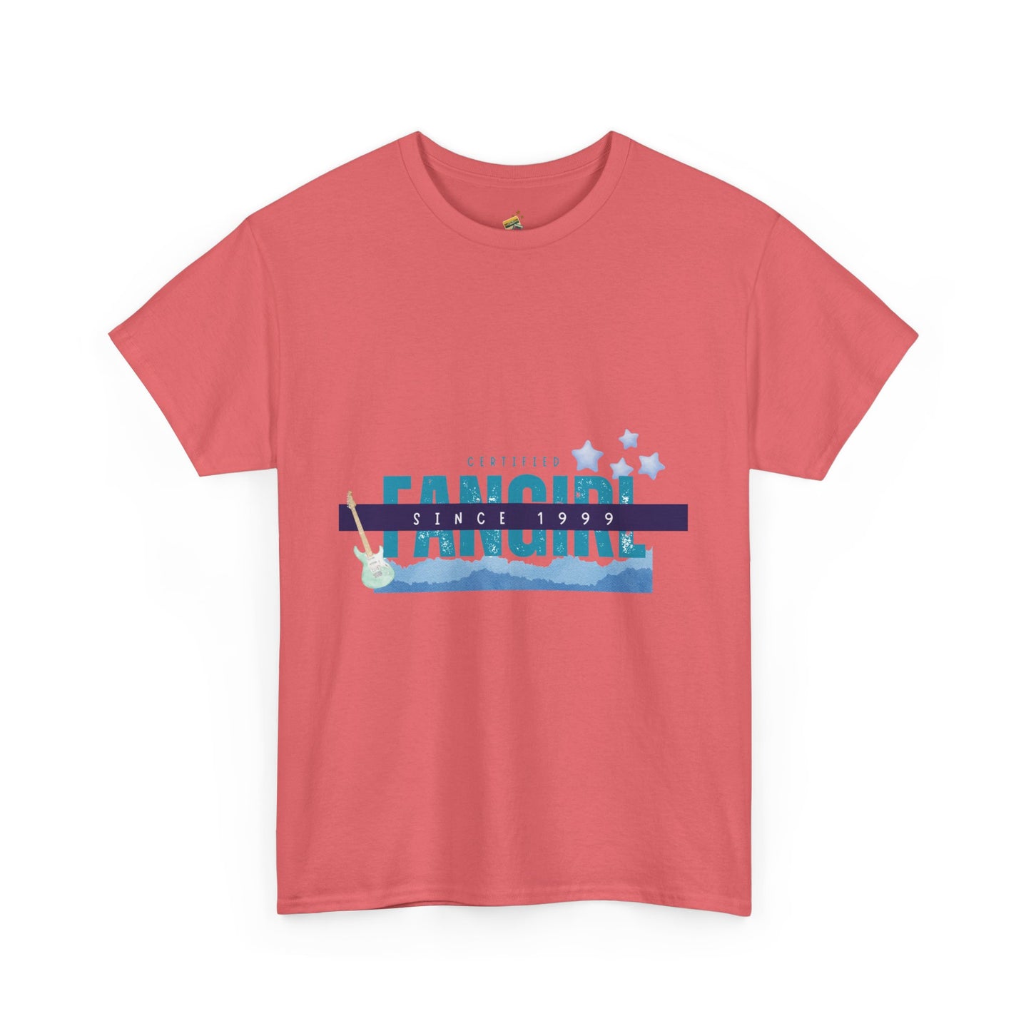 Certified Fangirl Since 1999 – Retro Pop Music Tee, Casual Tee, Graphic T-Shirt, Gift for Fans, Summer Wear, Everyday Comfort - Mixtape Hearts