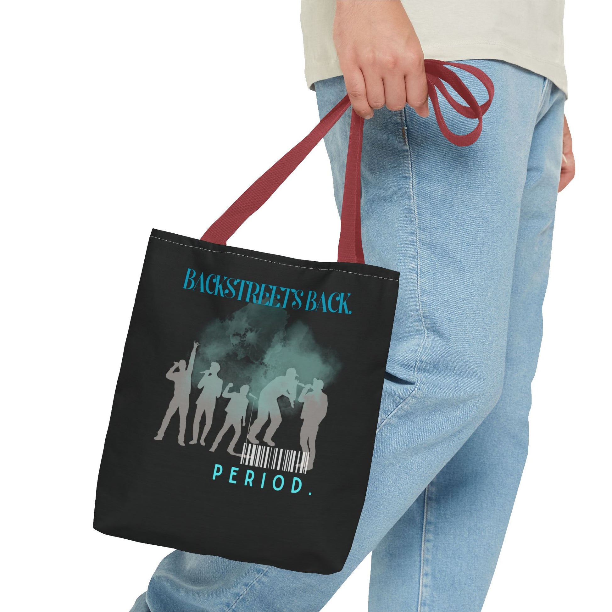 Tote Bag - Retro 90s Boyband Backstreet's Back Design - Mixtape Hearts