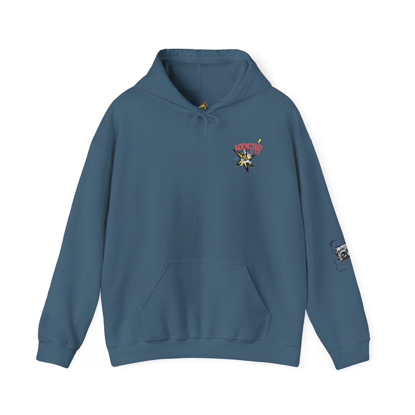 "Addicted to You" – Hoodie for the Lovesick & Lyrical - Addicted to You, Cute Gift for Her, Stylish Streetwear, Cozy Layering Piece, Unique Graphic Hoodie
