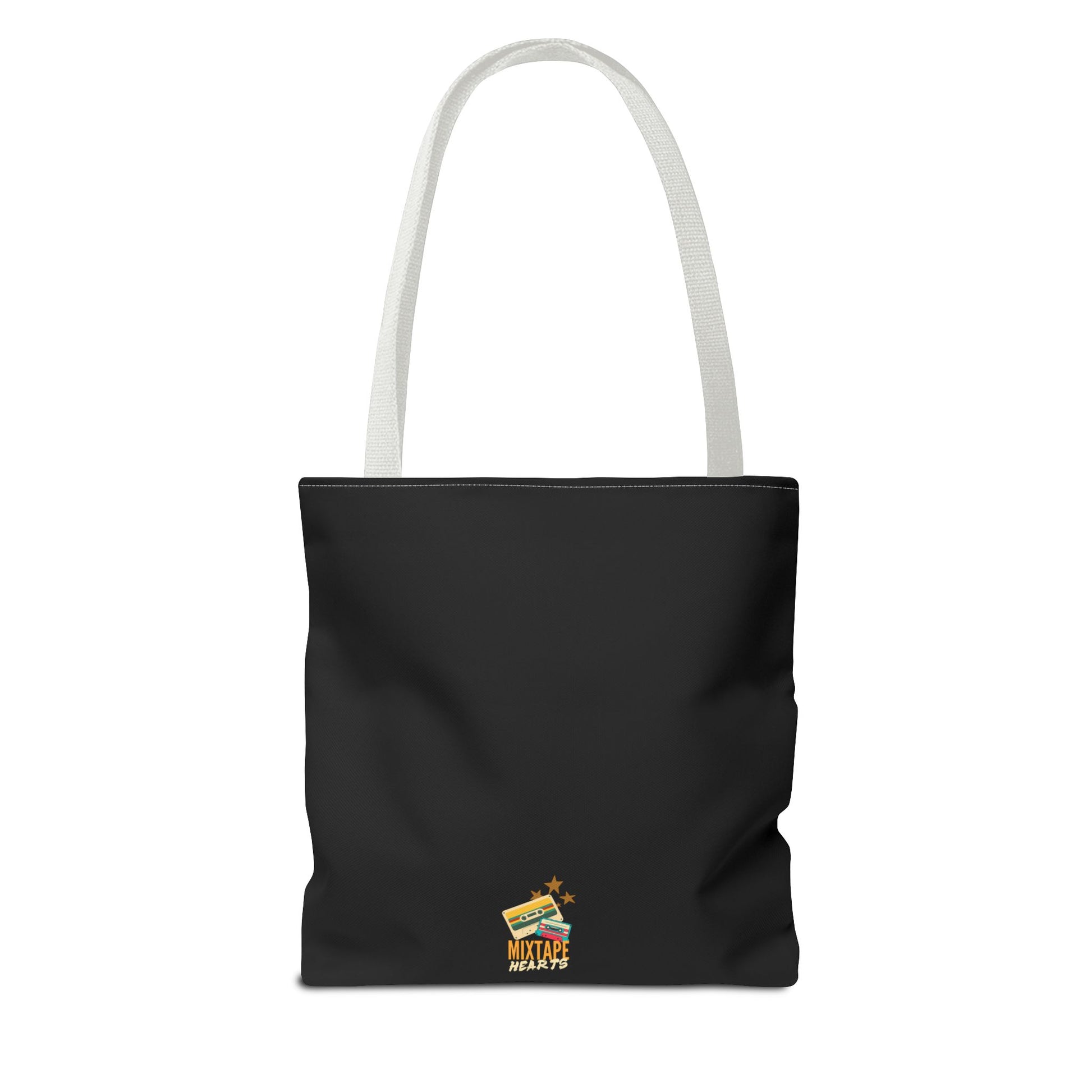 Pop Royalty – Nostalgic Music Tote - Mixtape Hearts