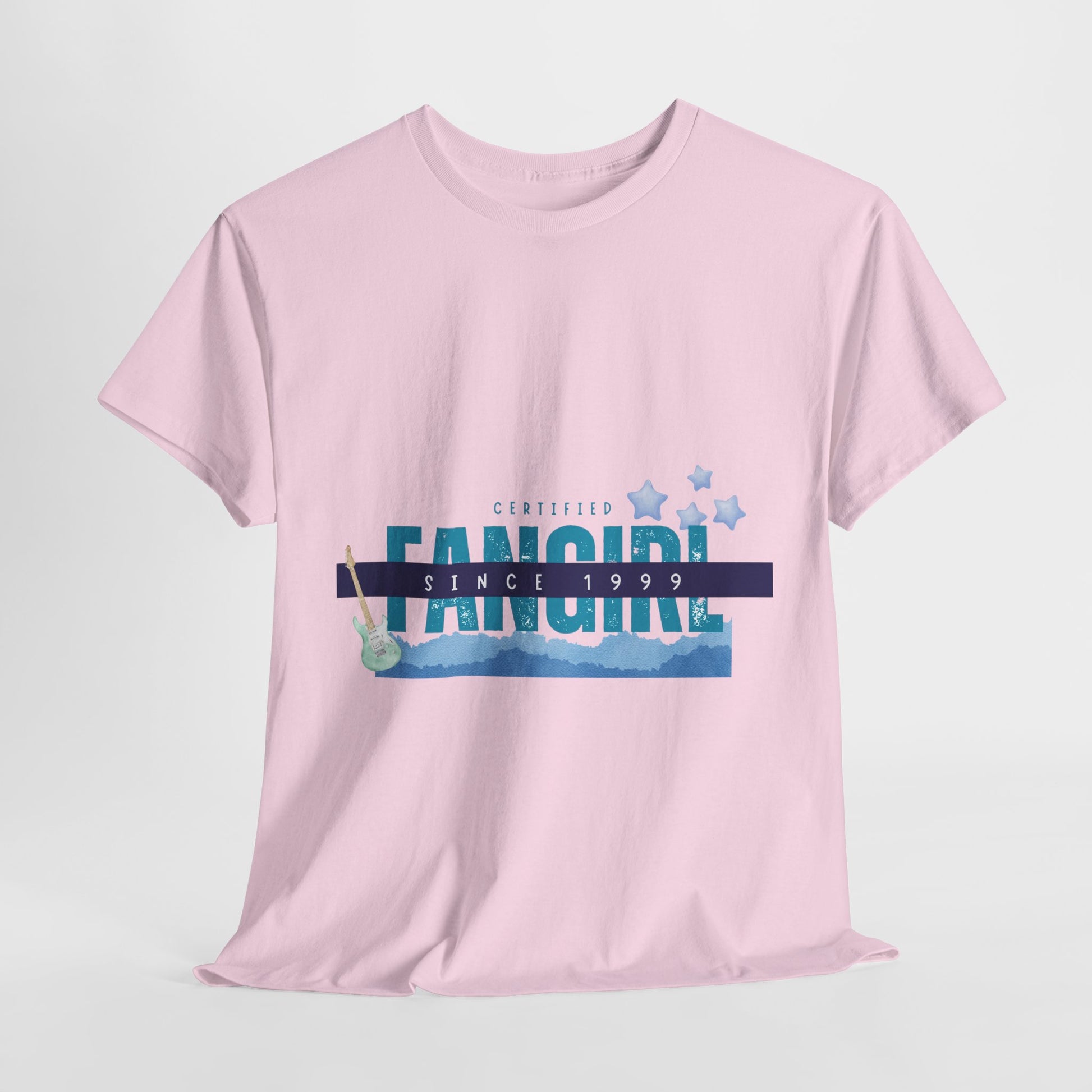 Certified Fangirl Since 1999 – Retro Pop Music Tee, Casual Tee, Graphic T-Shirt, Gift for Fans, Summer Wear, Everyday Comfort - Mixtape Hearts