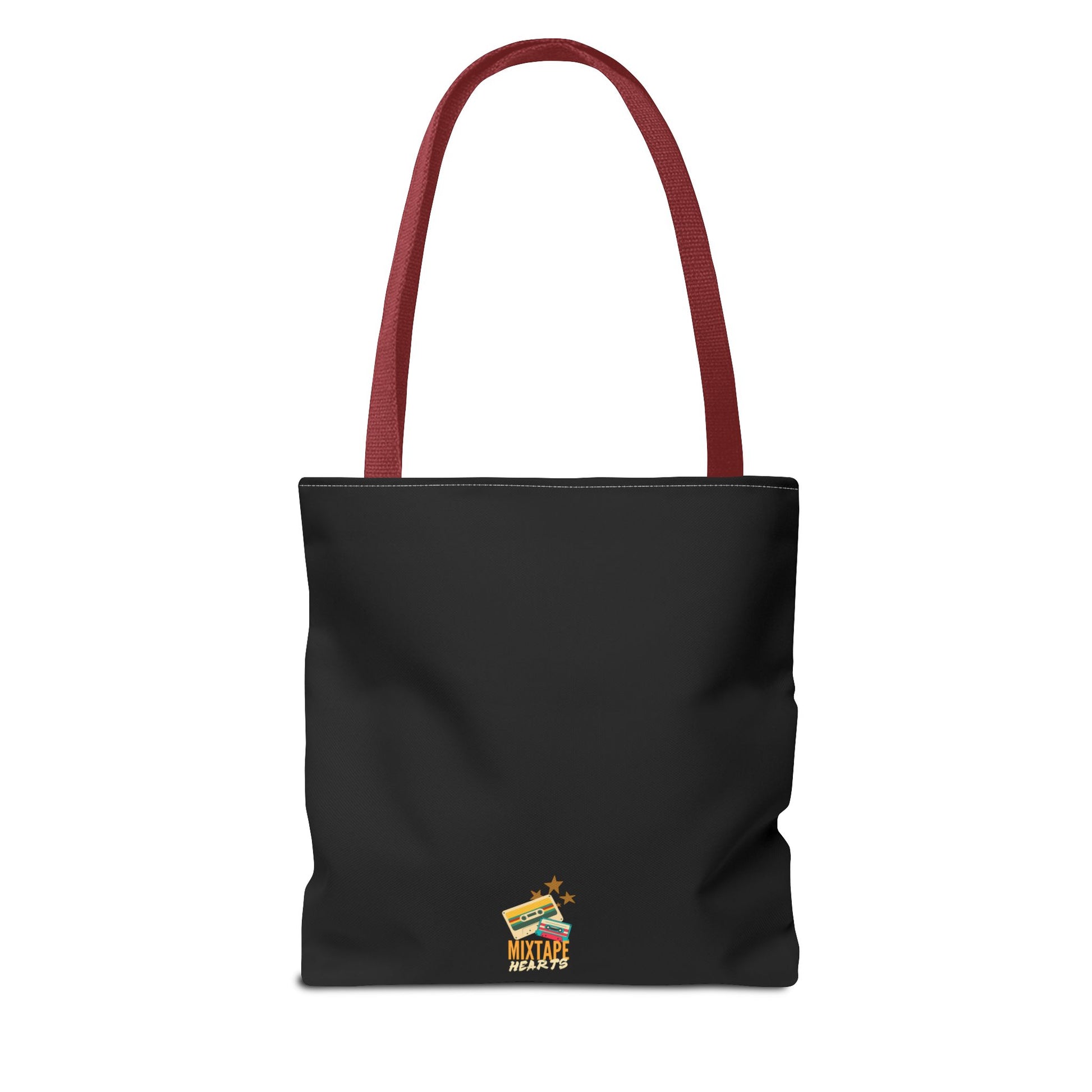 Pop Royalty – Nostalgic Music Tote - Mixtape Hearts
