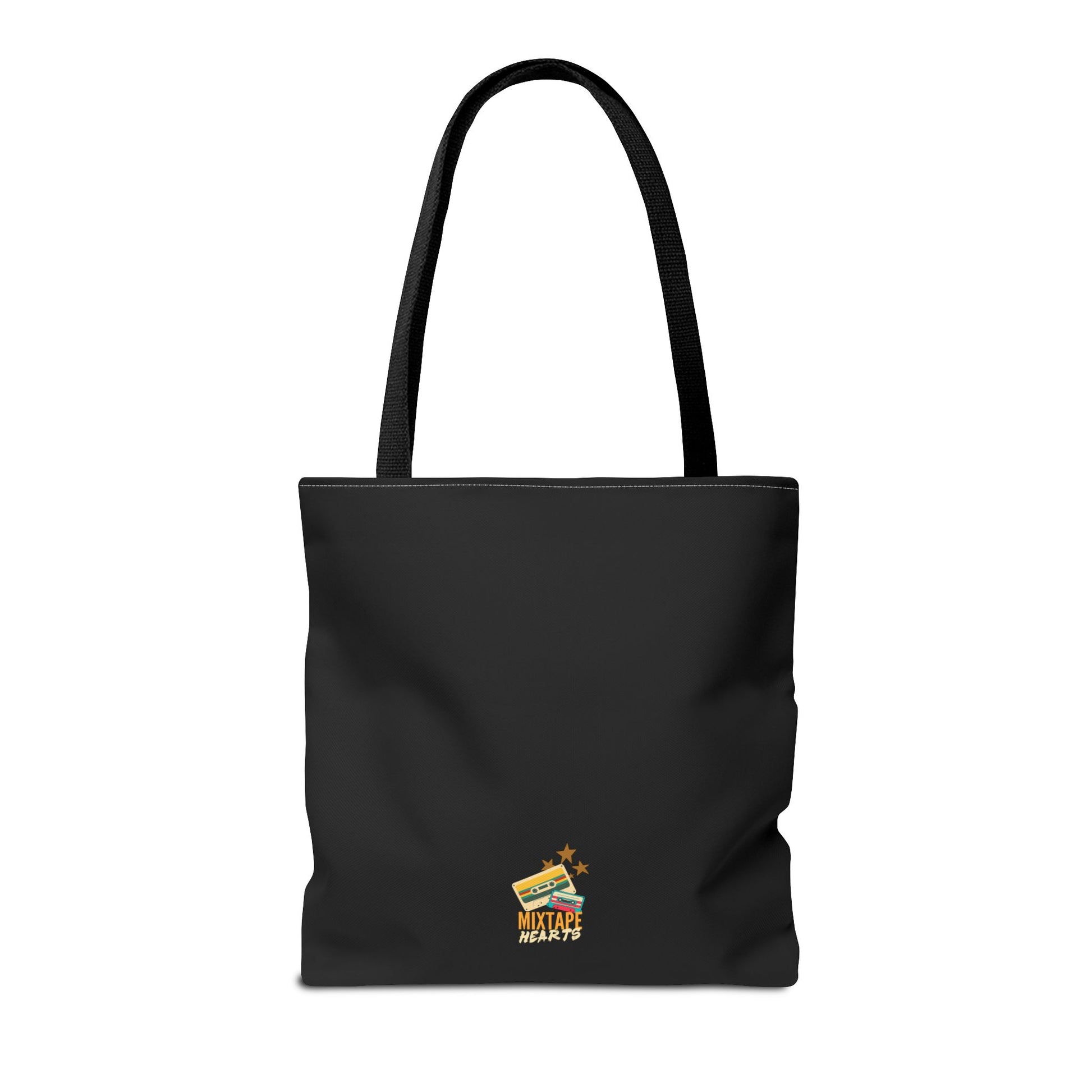 "Addicted to You" – Emotional Baggage Carry-All Tote, Music Lover Gift, Rock & Roll Style, Concert Tote, Gift for Him/Her, Festival Essentials - Mixtape Hearts