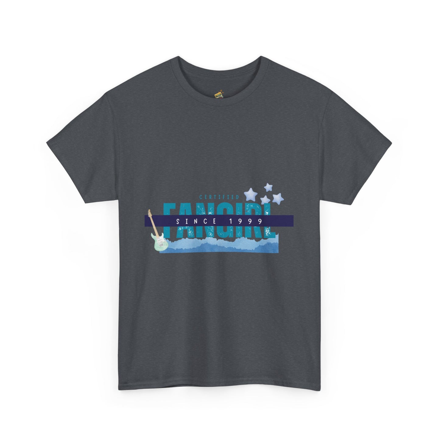 Certified Fangirl Since 1999 – Retro Pop Music Tee, Casual Tee, Graphic T-Shirt, Gift for Fans, Summer Wear, Everyday Comfort - Mixtape Hearts