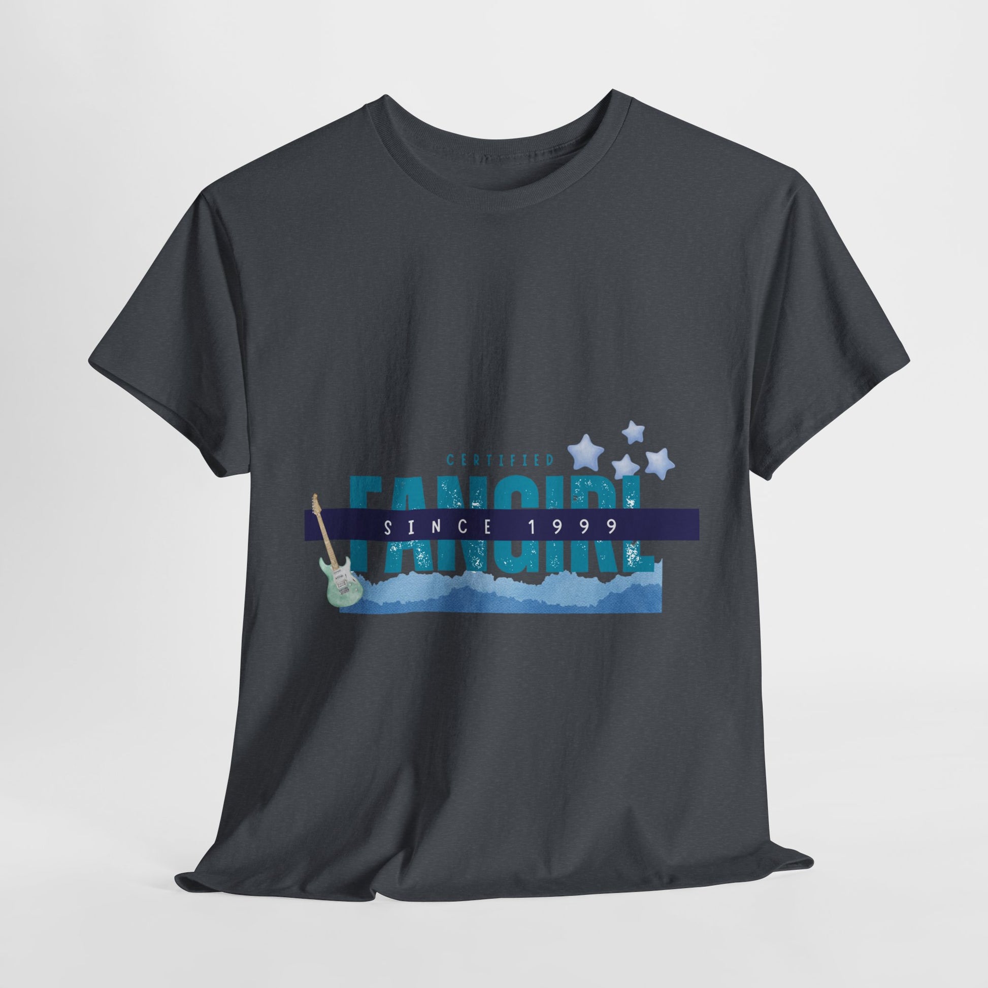 Certified Fangirl Since 1999 – Retro Pop Music Tee, Casual Tee, Graphic T-Shirt, Gift for Fans, Summer Wear, Everyday Comfort - Mixtape Hearts