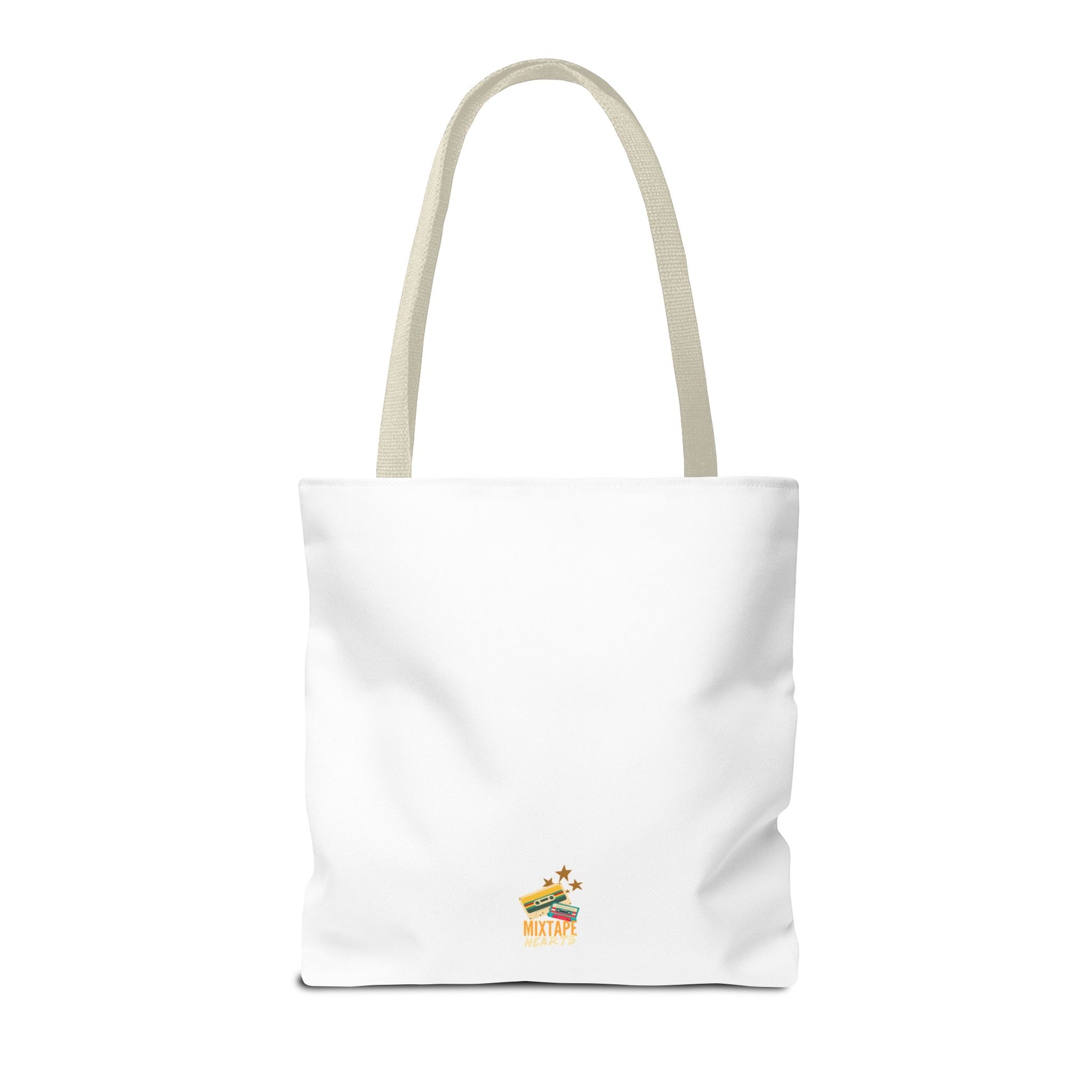 My Playlist Was My Diary – Emotional Era Tote Bag - AOP, Fun and Stylish, Perfect for Music Lovers, Gift for Friends, Everyday Use, Beach Bag, Eco-Friendly - Mixtape Hearts