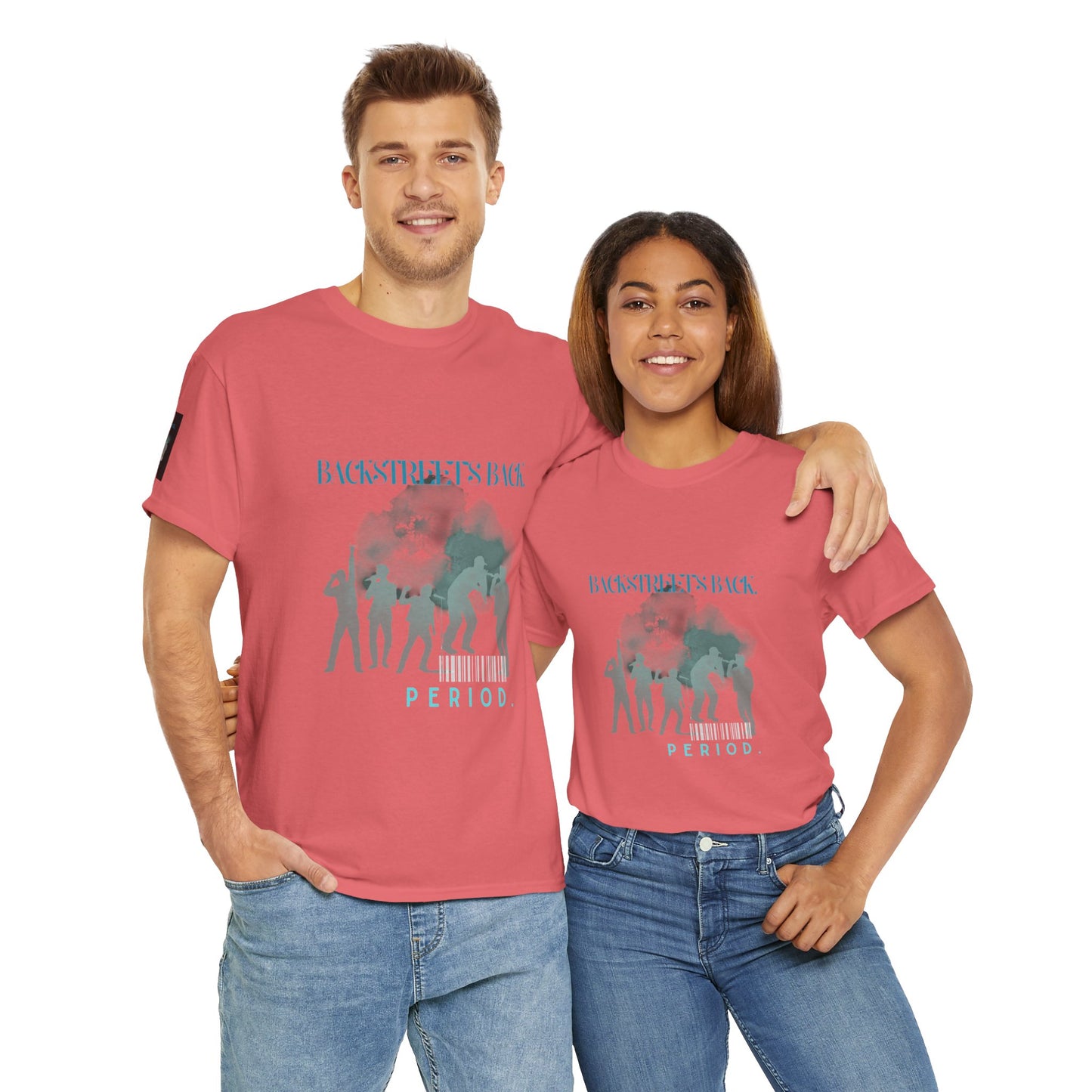 90s Pop Nostalgia Unisex Tee - Backstreet's Back Design - Mixtape Hearts