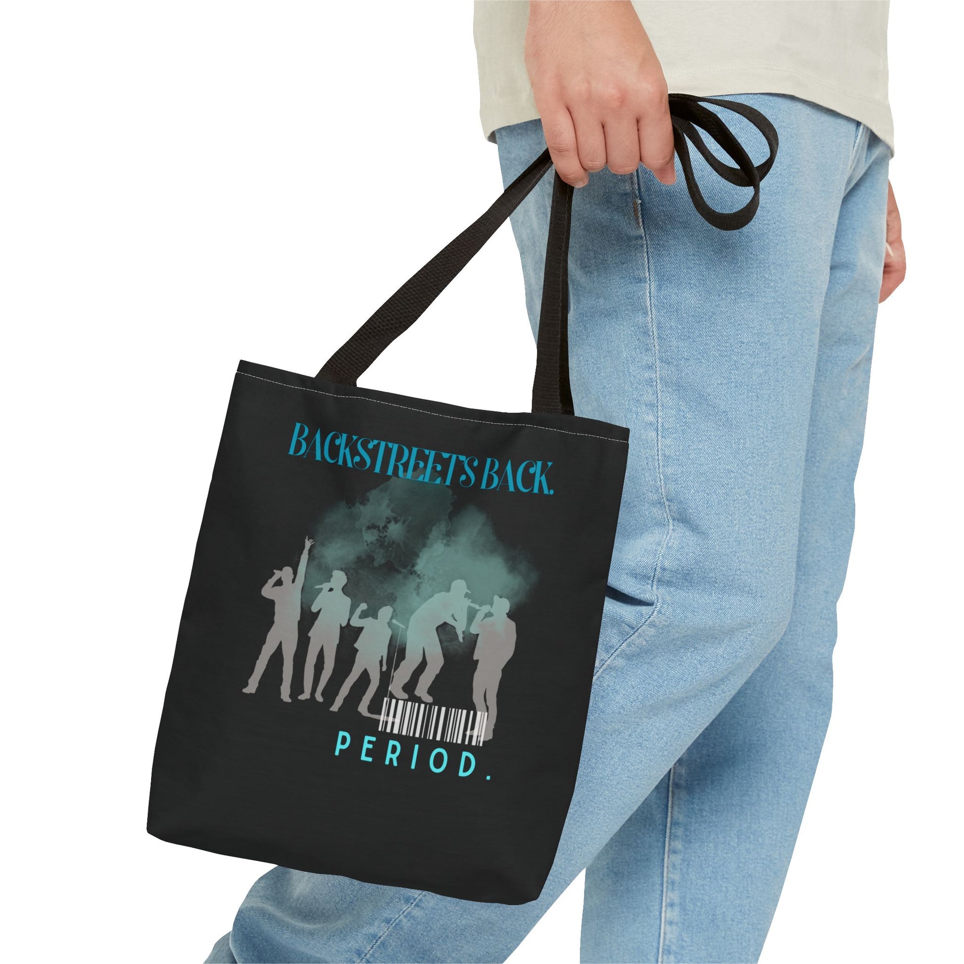 Tote Bag - Retro 90s Boyband Backstreet's Back Design - Mixtape Hearts