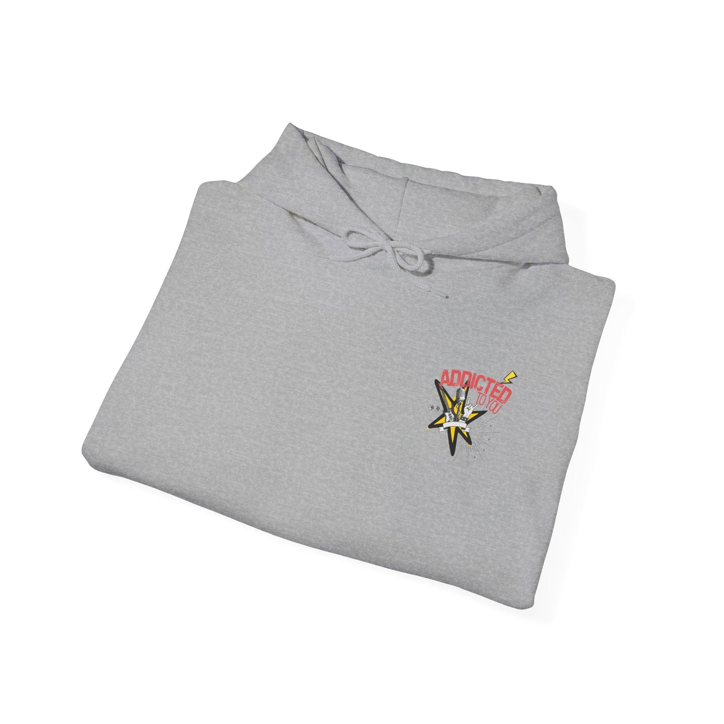 "Addicted to You" – Hoodie for the Lovesick & Lyrical - Addicted to You, Cute Gift for Her, Stylish Streetwear, Cozy Layering Piece, Unique Graphic Hoodie