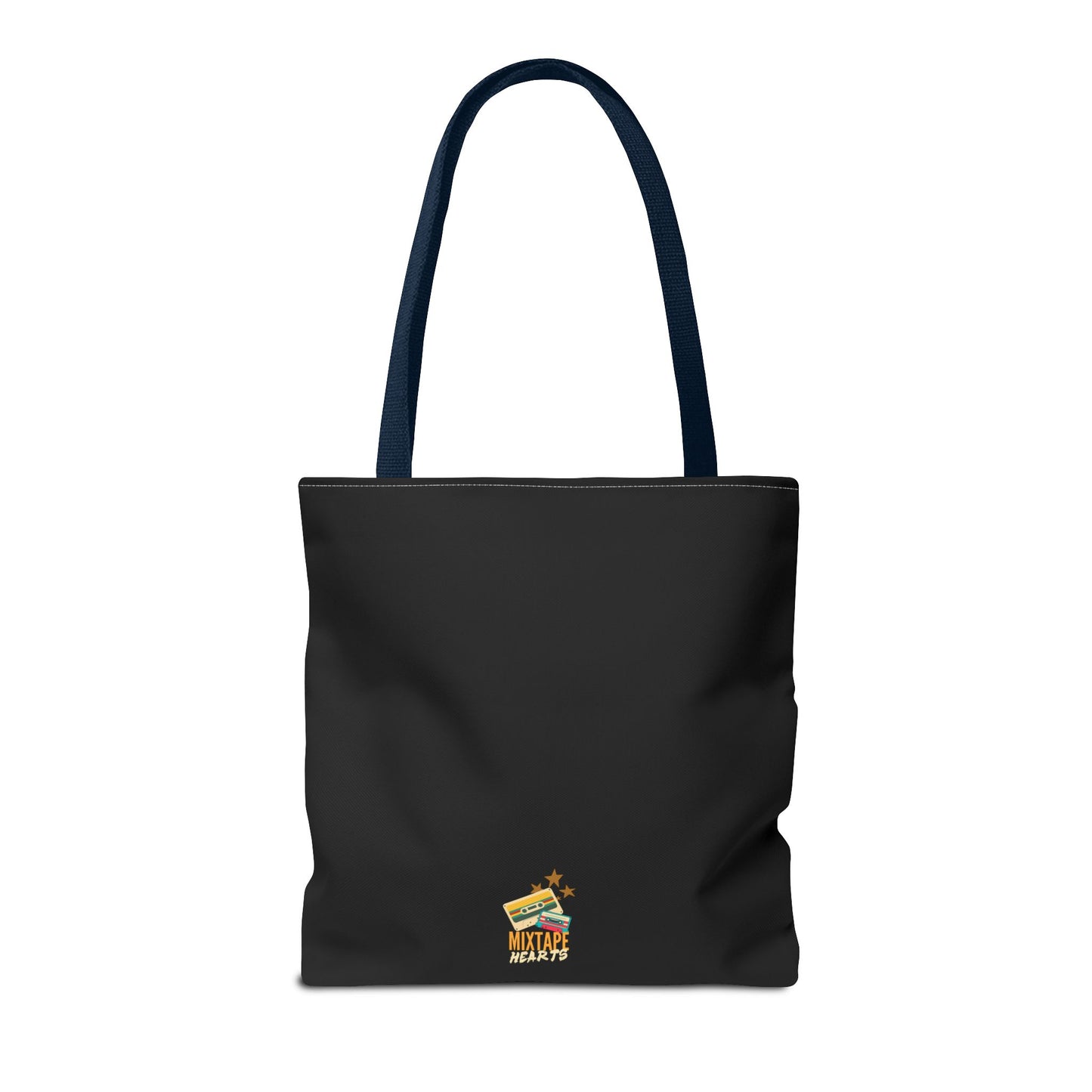 Pop Royalty – Nostalgic Music Tote - Mixtape Hearts