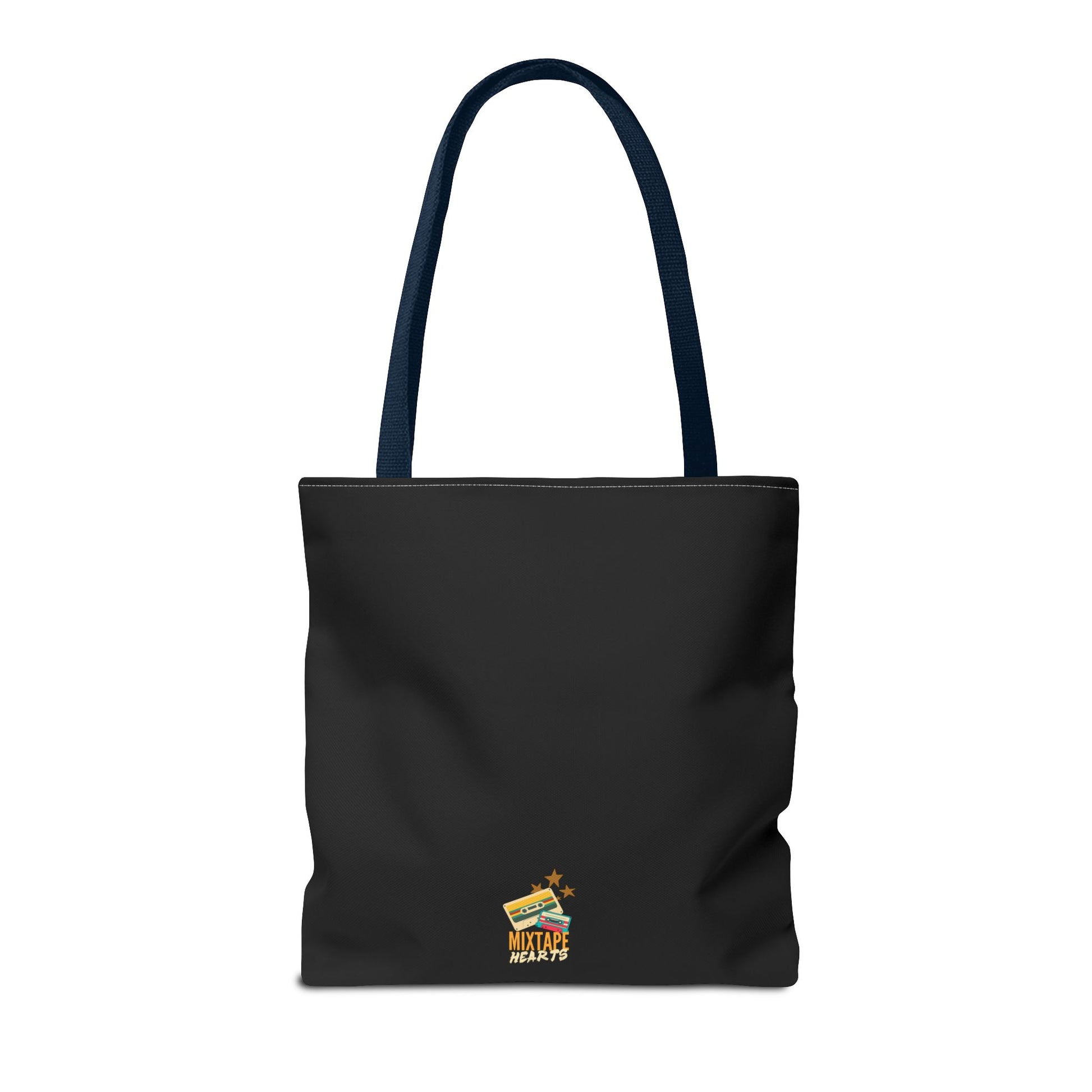 Pop Royalty – Nostalgic Music Tote - Mixtape Hearts
