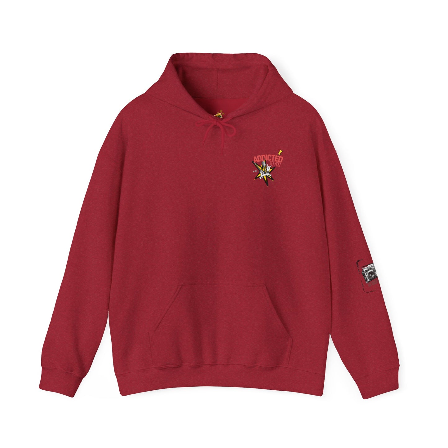 "Addicted to You" – Hoodie for the Lovesick & Lyrical - Addicted to You, Cute Gift for Her, Stylish Streetwear, Cozy Layering Piece, Unique Graphic Hoodie