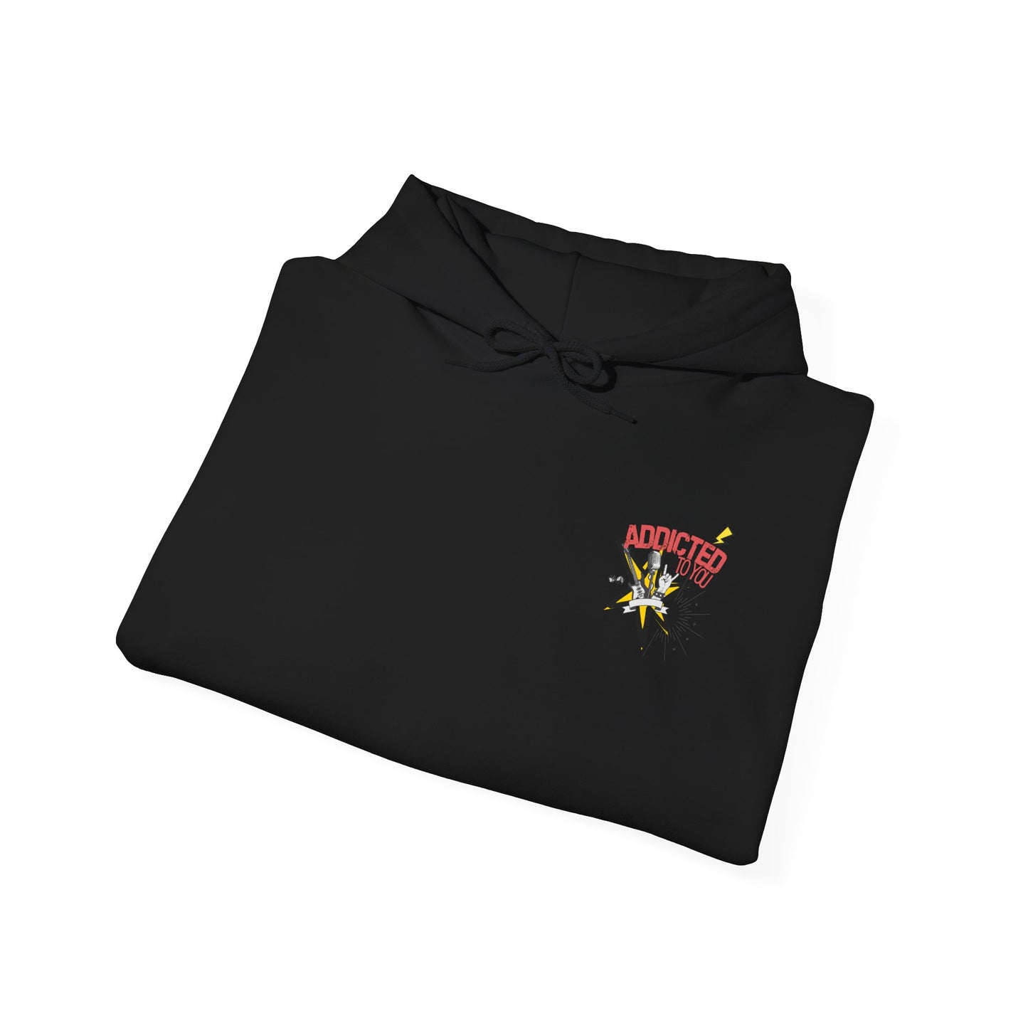 "Addicted to You" – Hoodie for the Lovesick & Lyrical - Addicted to You, Cute Gift for Her, Stylish Streetwear, Cozy Layering Piece, Unique Graphic Hoodie