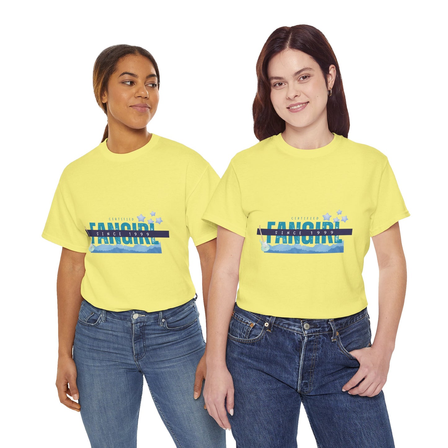 Certified Fangirl Since 1999 – Retro Pop Music Tee, Casual Tee, Graphic T-Shirt, Gift for Fans, Summer Wear, Everyday Comfort - Mixtape Hearts