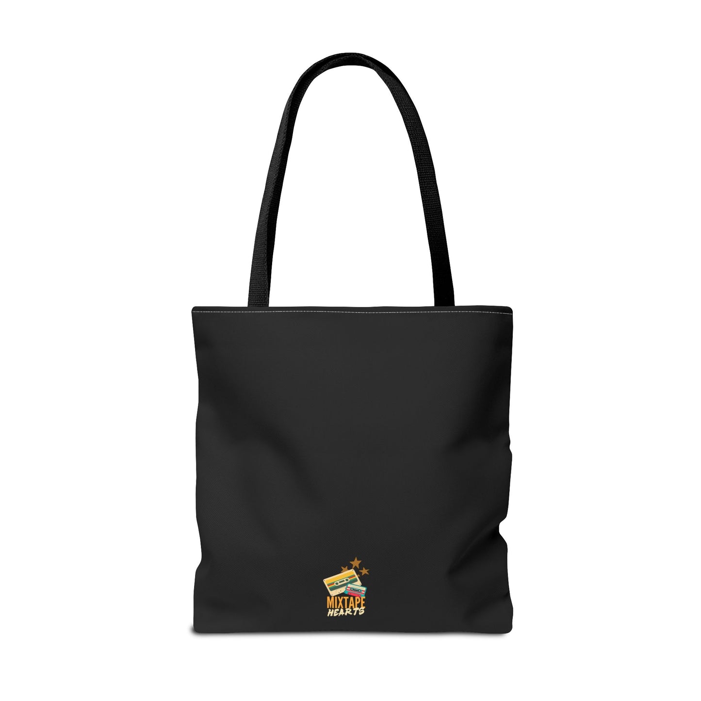 Pop Royalty – Nostalgic Music Tote - Mixtape Hearts
