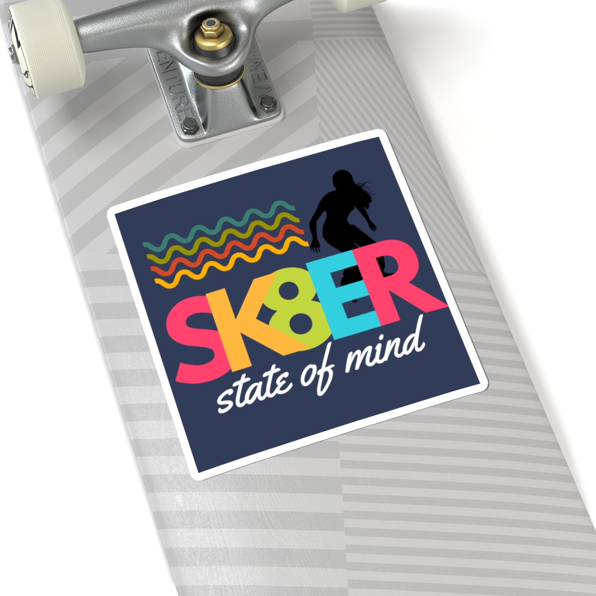 Sk8er State of Mind – Y2K Rebel Sticker– Y2K Attitude Sticker– Emo Pop Nostalgia Sticker– Retro 90s Music Sticker, Retro Music Stickers, Laptop Decor, Gift for Music Lovers, Trendy Stickers, Fun Gift Ideas - Mixtape Hearts